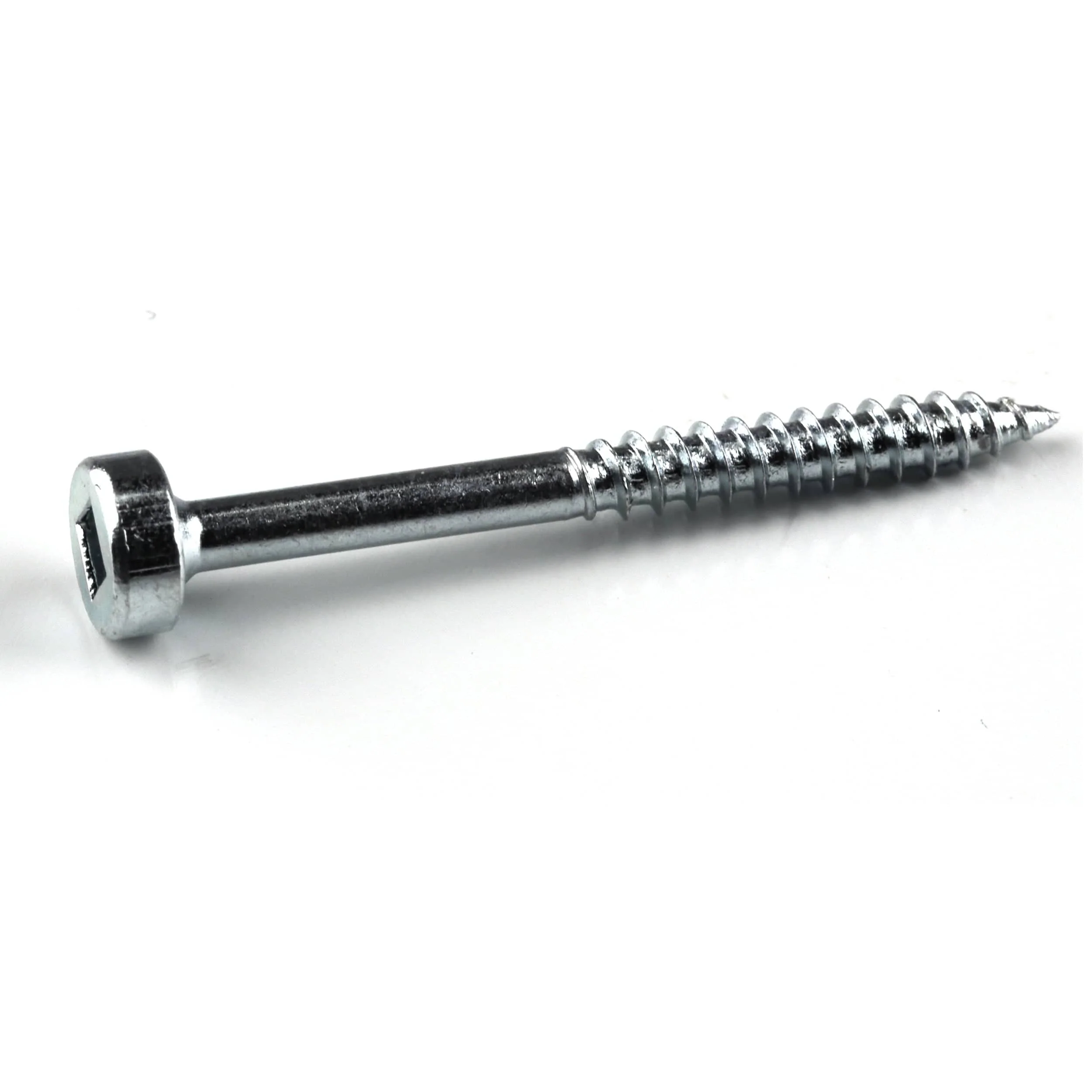 Pocket Hole Screw - #6 Fine - Square Drive - Pan-Head - Zinc - Image 16