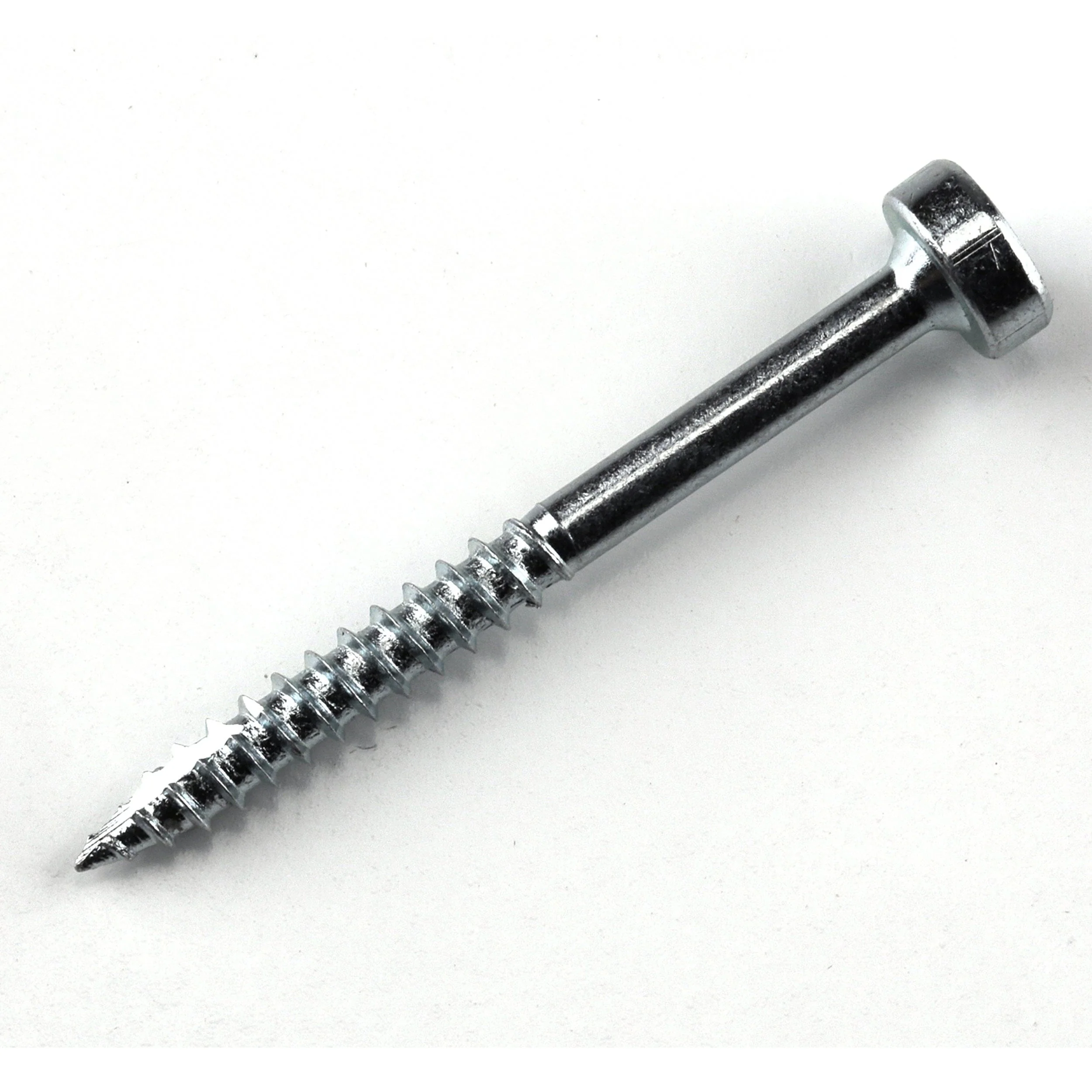 Pocket Hole Screw - #6 Fine - Square Drive - Pan-Head - Zinc - Image 17