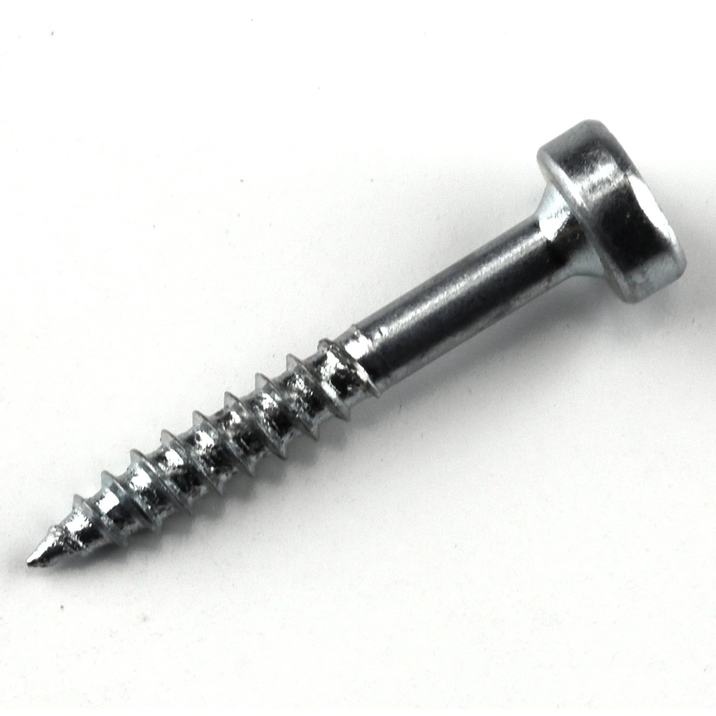 Pocket Hole Screw - #6 Fine - Square Drive - Pan-Head - Zinc - Image 5