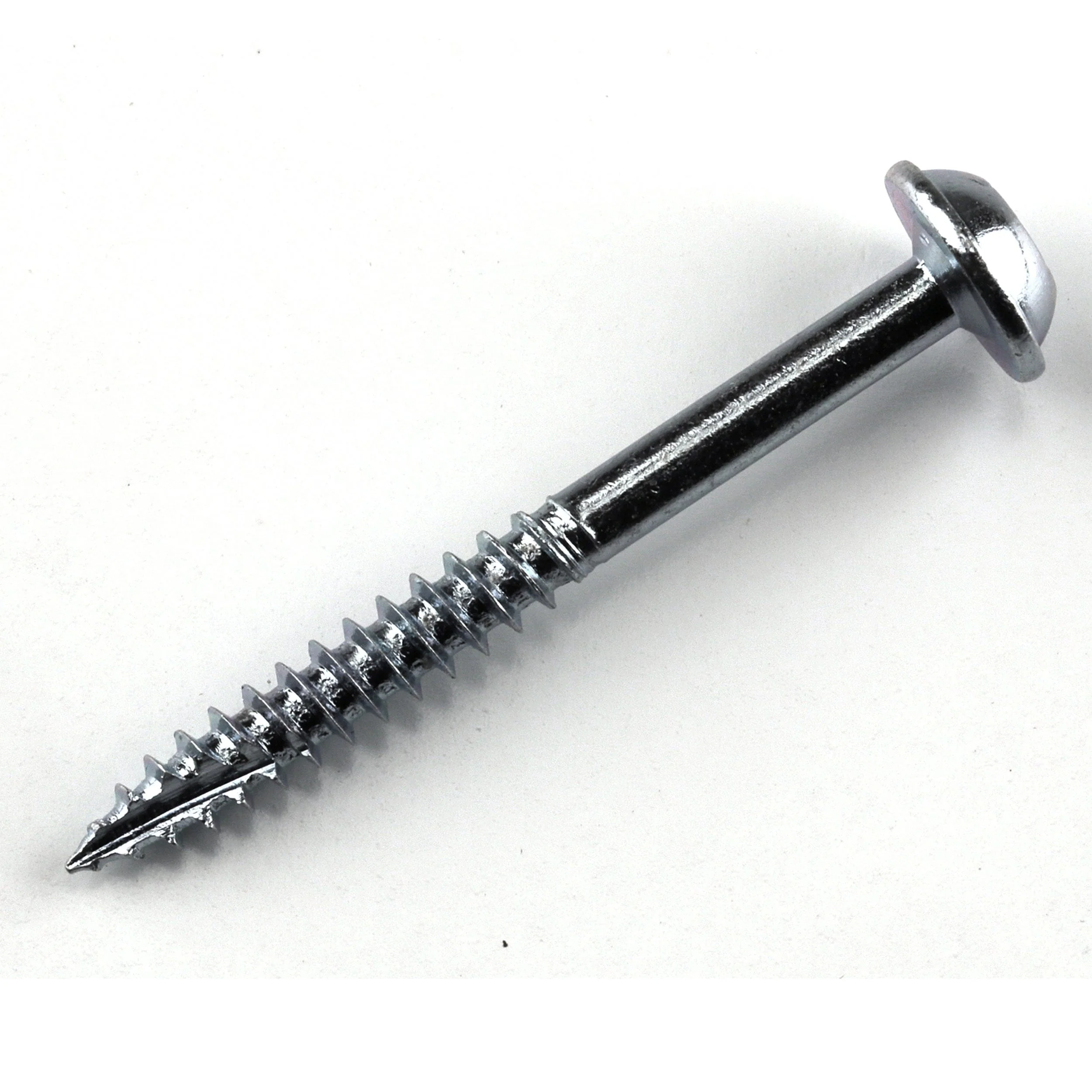 Pocket Hole Screw - #7 Fine - Square Drive - Washer Head - Zinc - Image 16