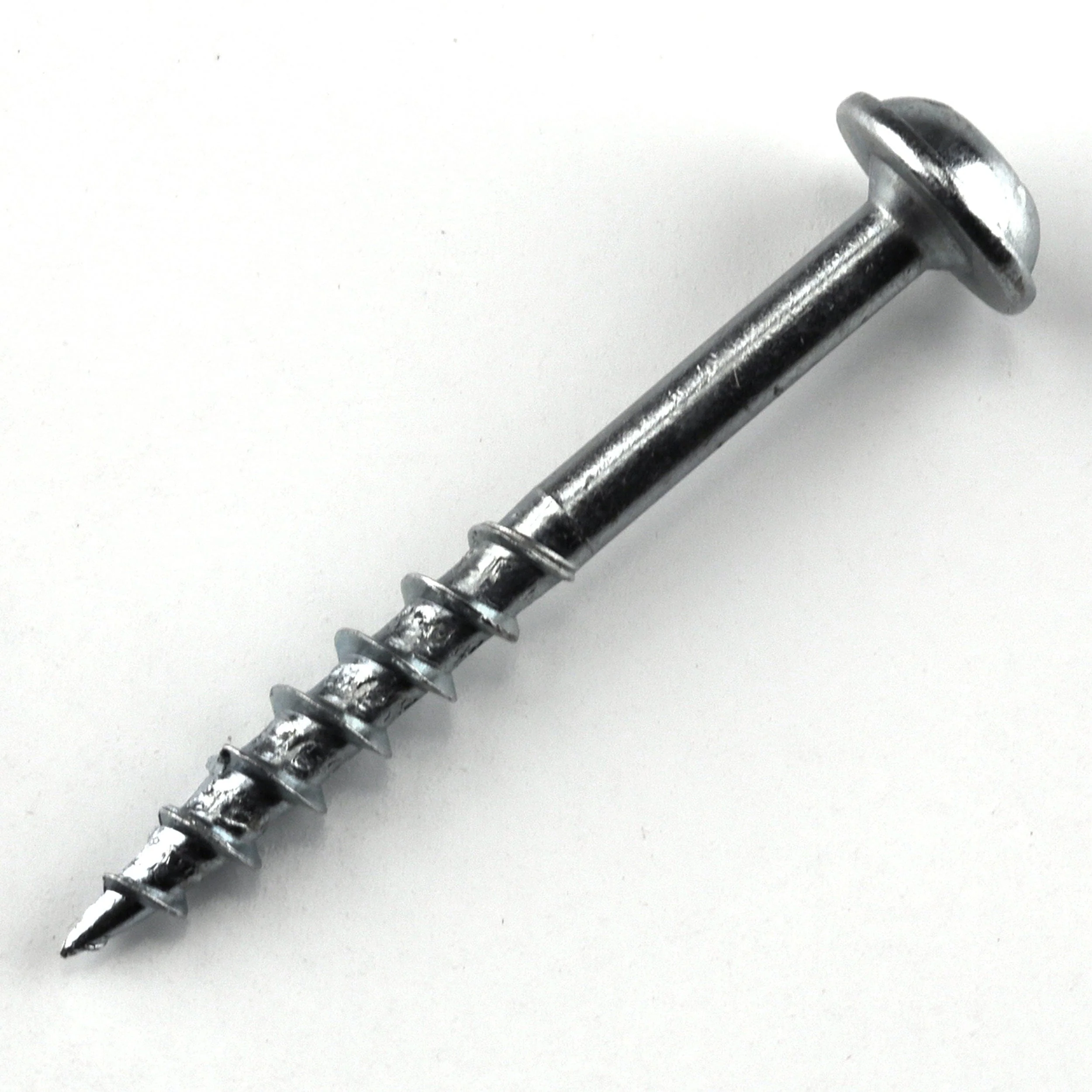 Pocket Hole Screw - #8 Coarse - Square Drive - Washer Head - Zinc - Image 22