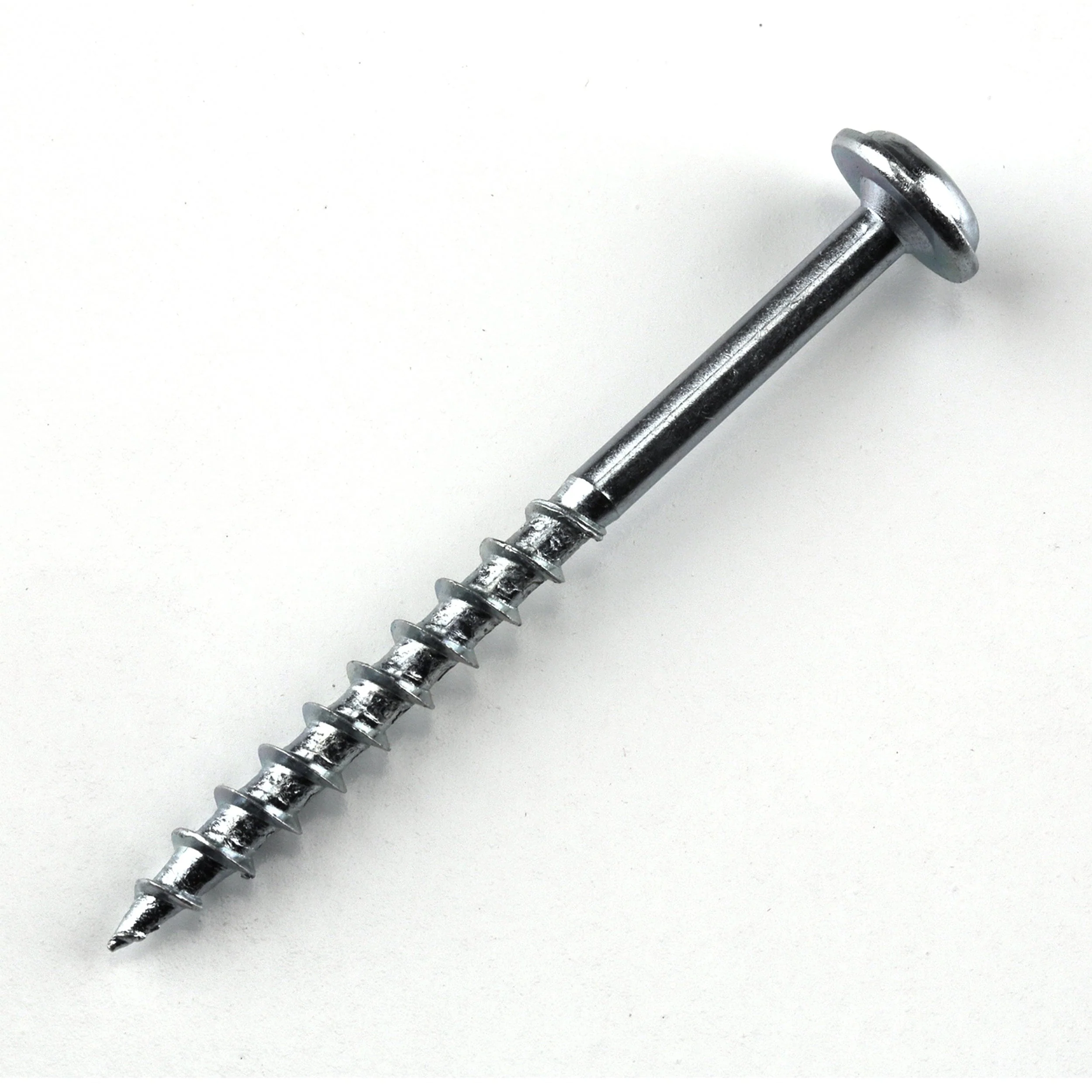 Pocket Hole Screw - #8 Coarse - Square Drive - Washer Head - Zinc - Image 31