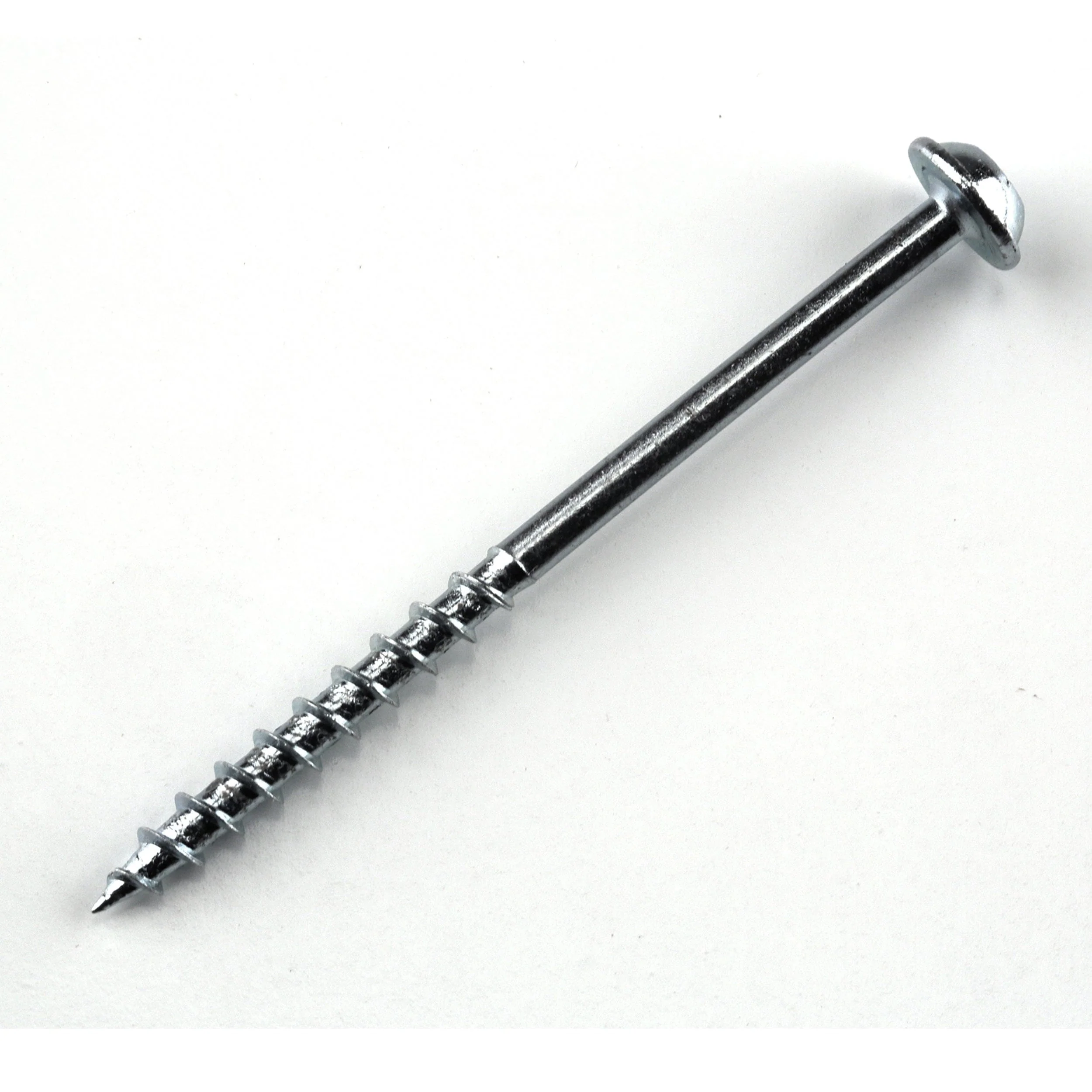 Pocket Hole Screw - #8 Coarse - Square Drive - Washer Head - Zinc - Image 43