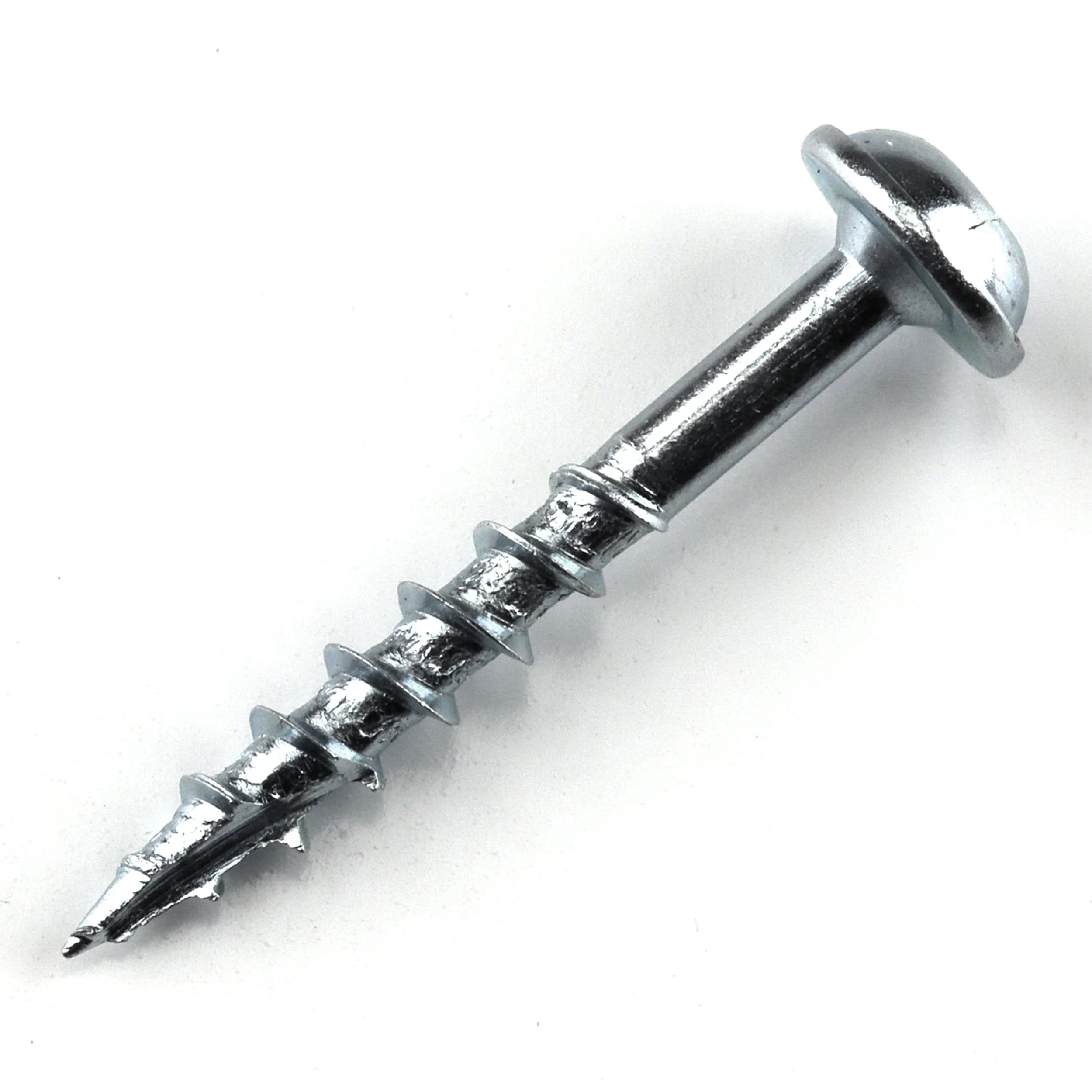 Pocket Hole Screw - #8 Coarse - Square Drive - Washer Head - Zinc - Image 8