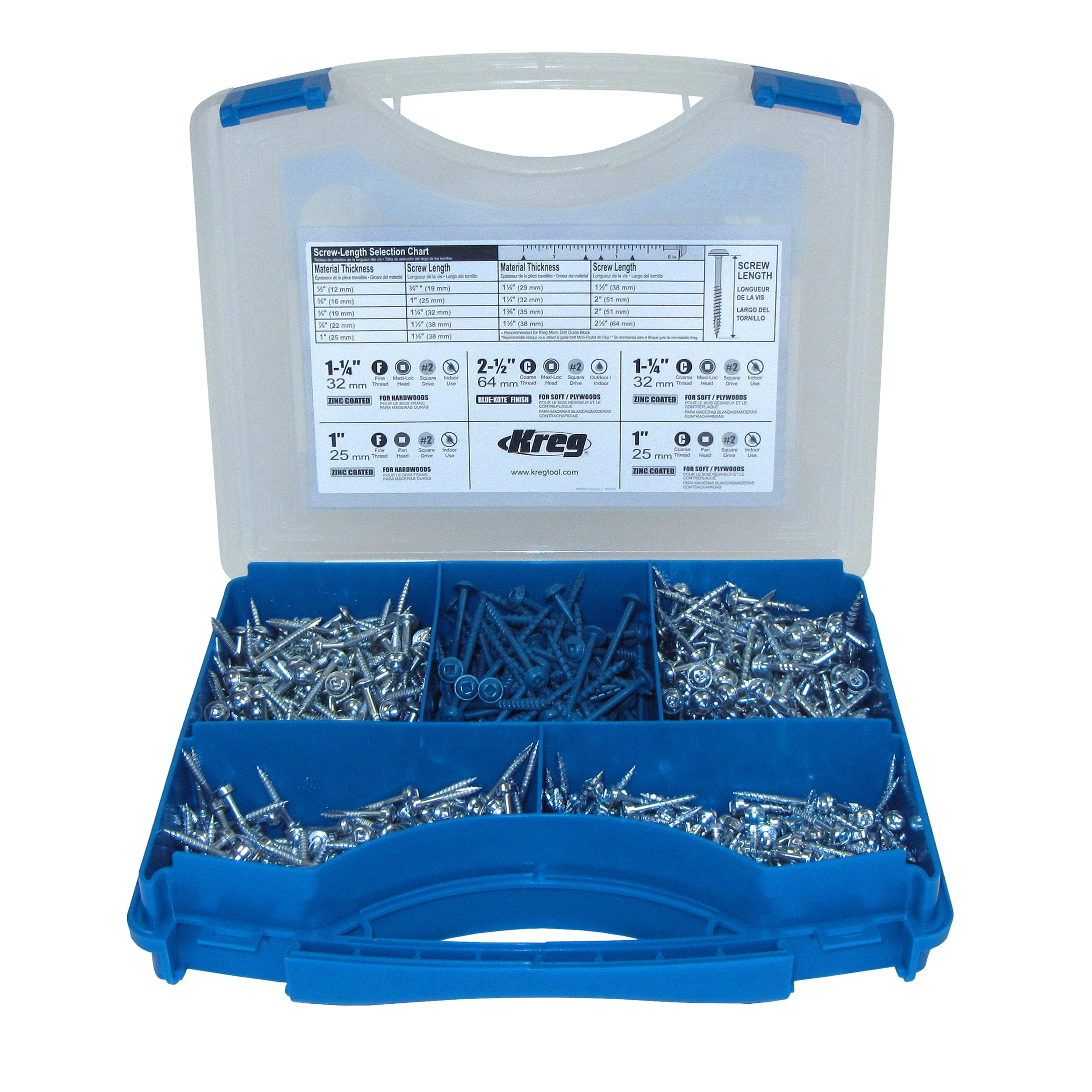 Pocket-Hole Screw Assortments - Square Drive - Image 3