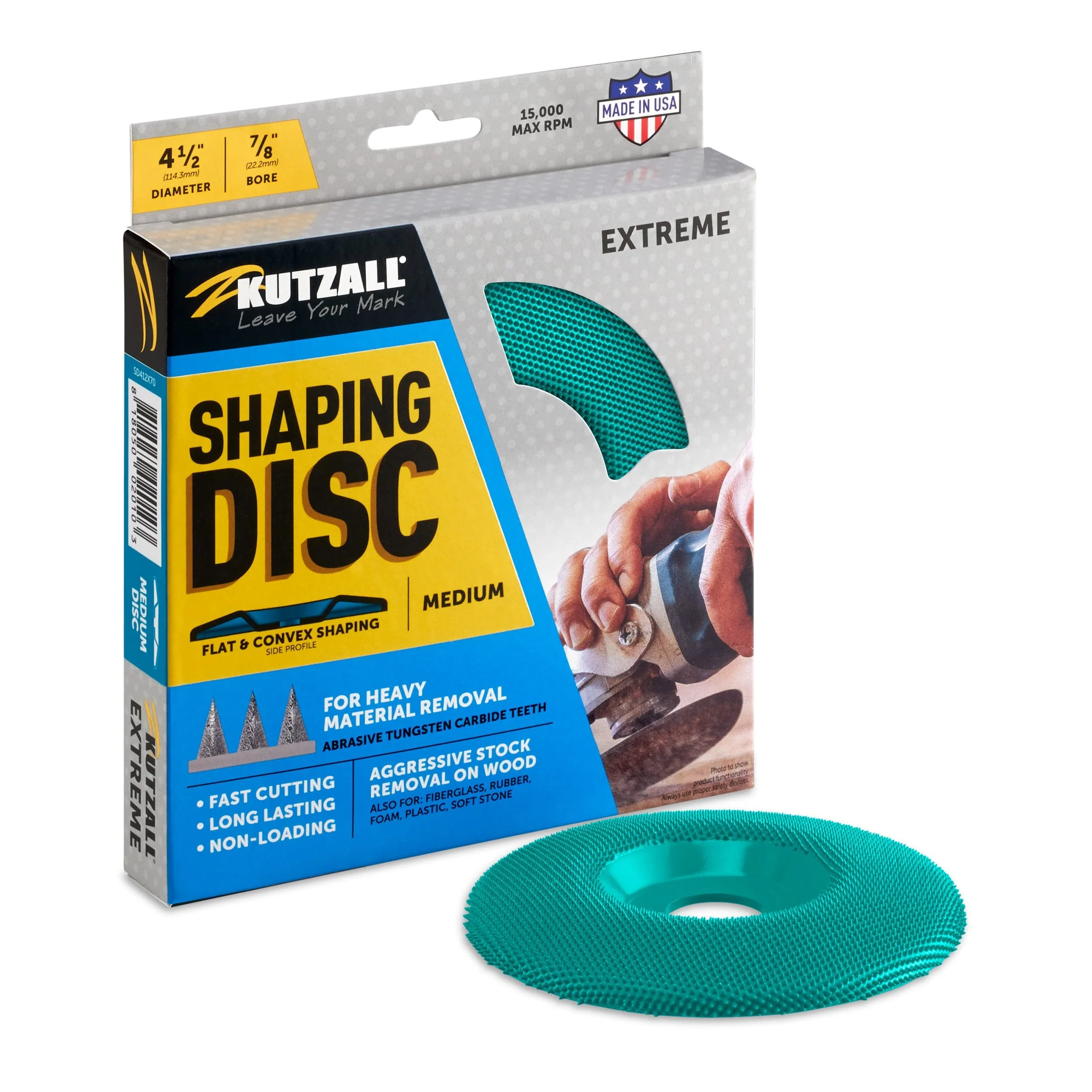 Extreme Shaping Disc - 4-1/2" Diameter - Medium - Image 2