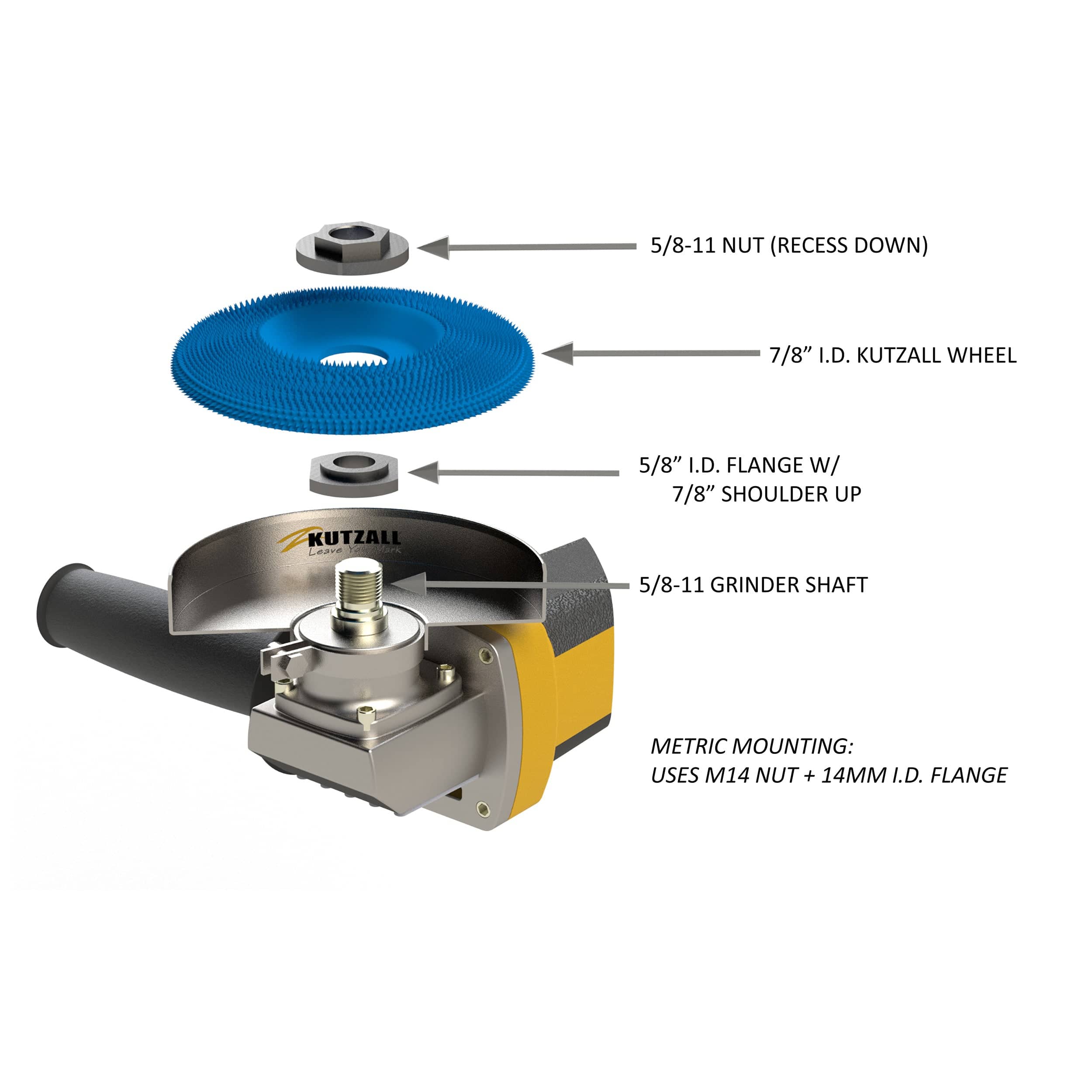 Extreme Shaping Disc - 4-1/2" Diameter - Medium - Image 7