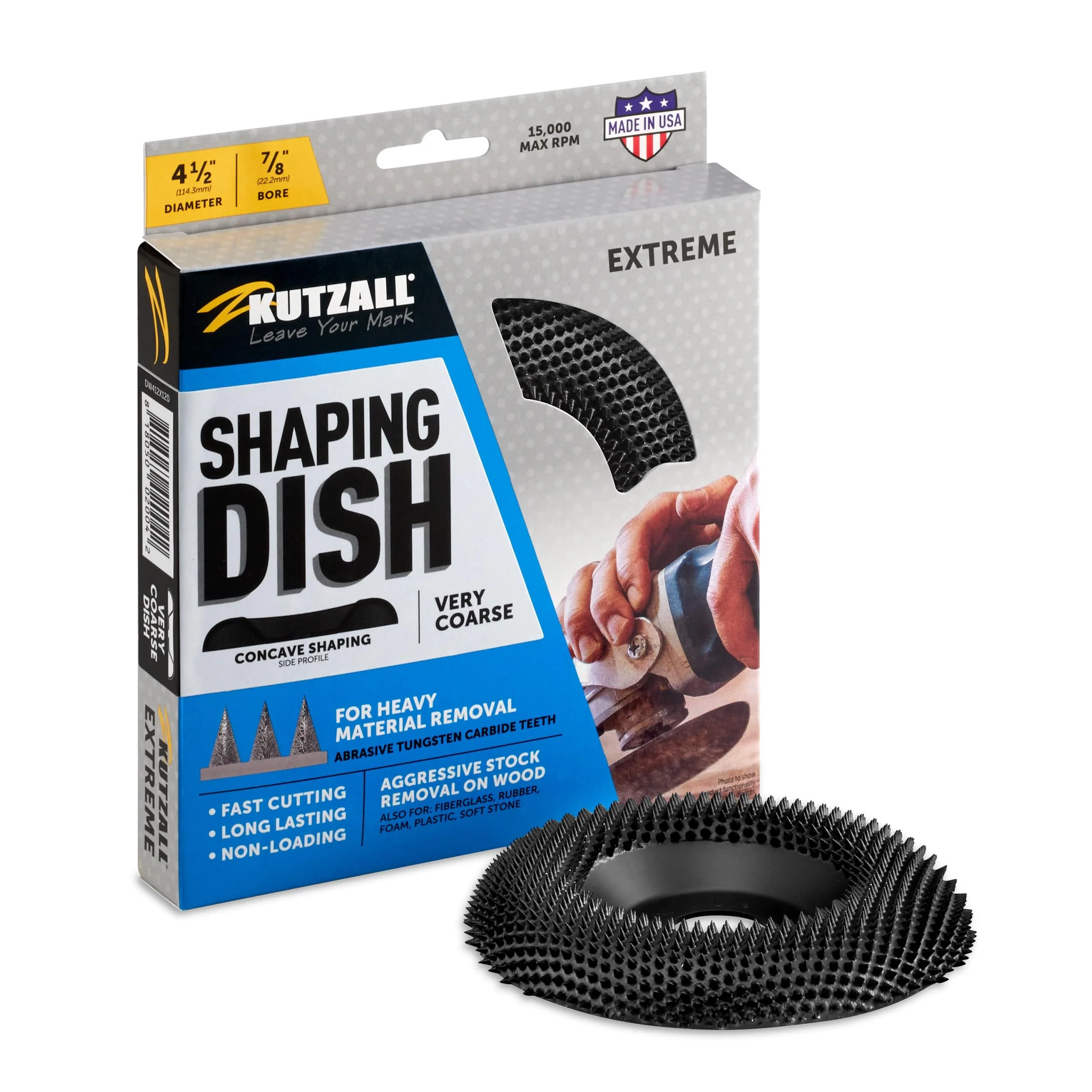Extreme Shaping Dish - 4-1/2" Diameter - Very Coarse - Image 2
