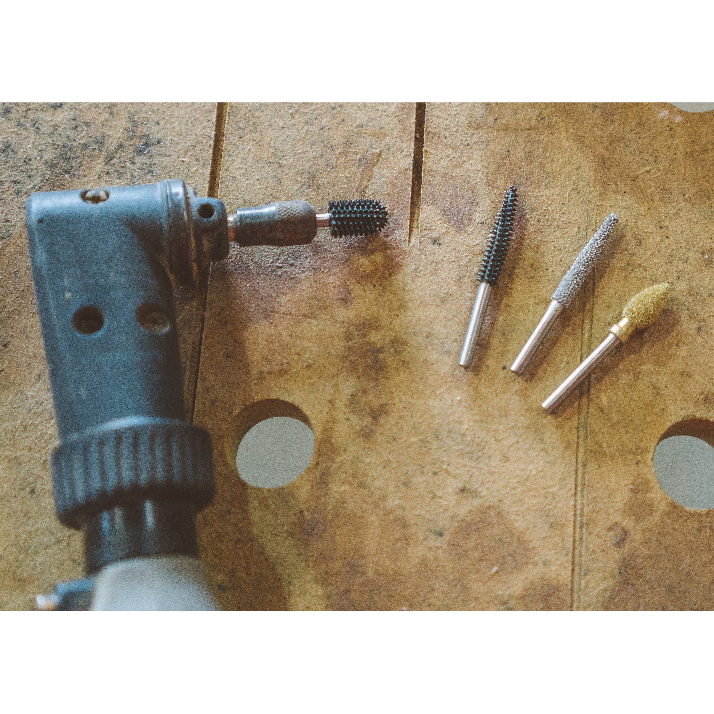 Original Ball Nose Burr, 1/8" Shaft, Coarse (1/4" x 1/2") - Image 5