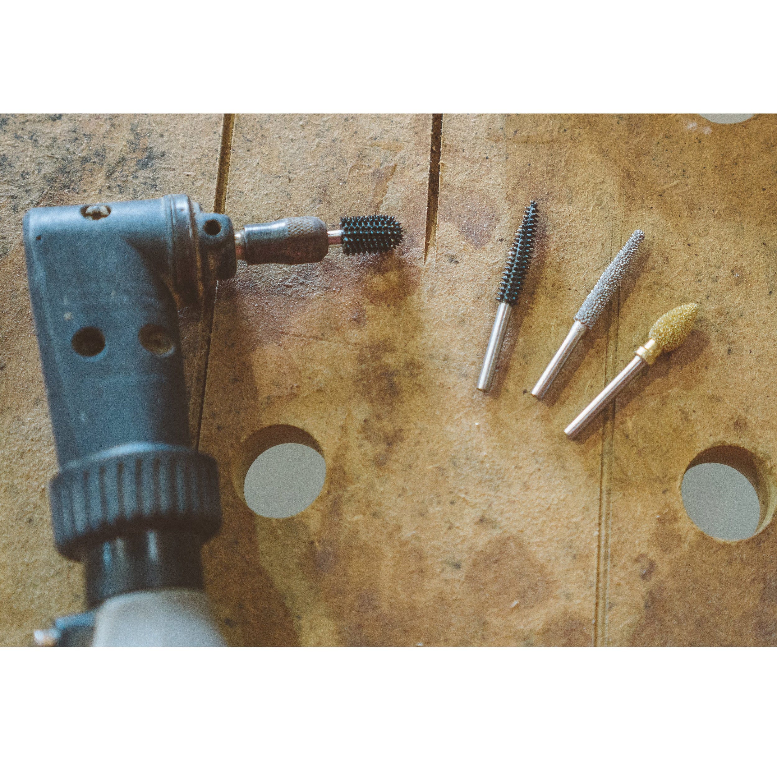 Original Cylinder Burr, 1/8" Shaft, Coarse (1/8" x 7/8") - Image 5