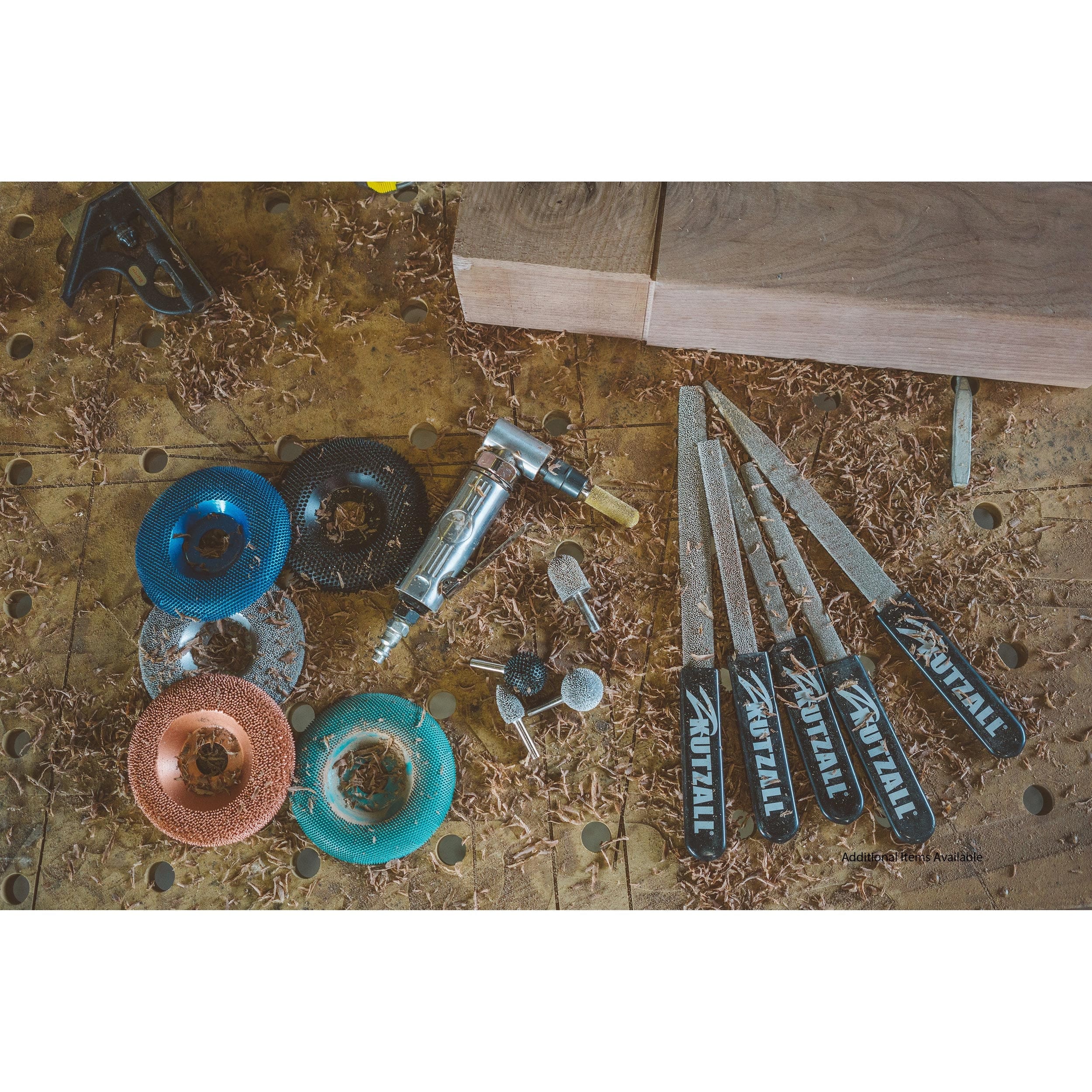 Original Half-Round Hand Rasp - 8" - Fine - Image 7