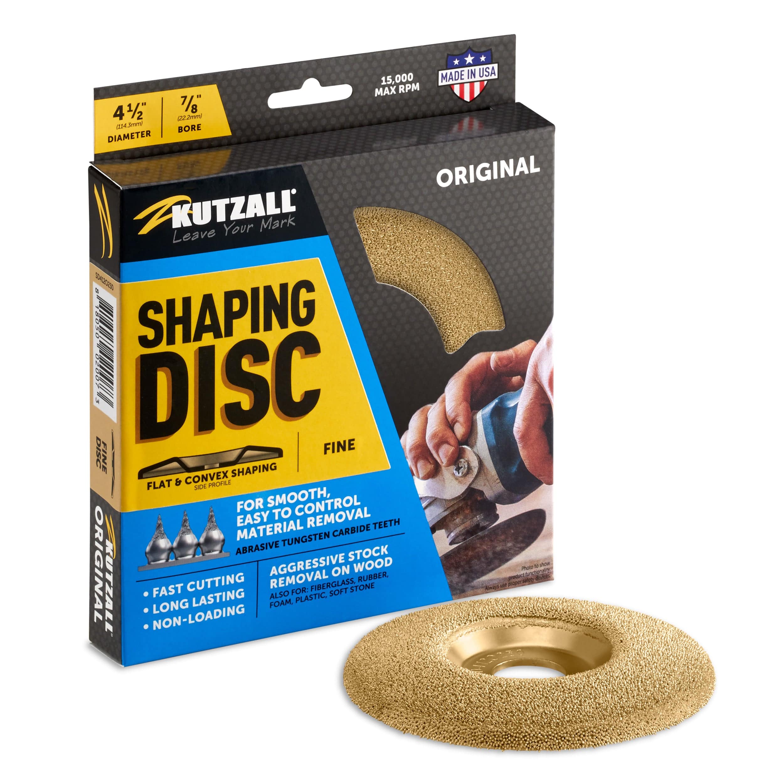 Original Shaping Disc - 4-1/2” Diameter - Fine - Image 2