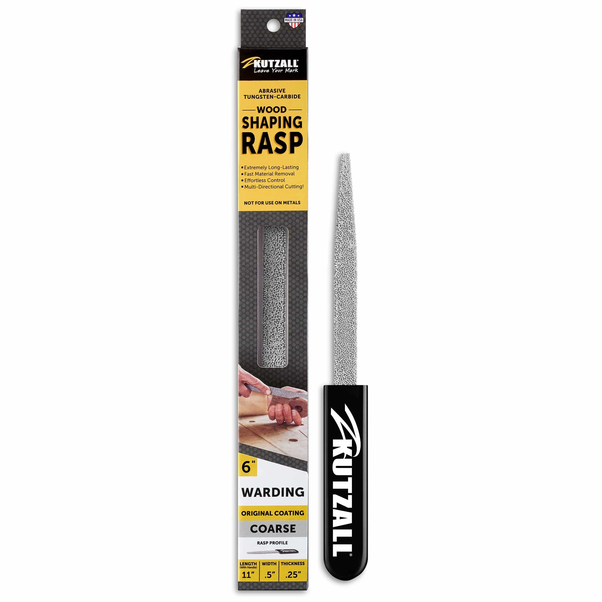 Original Warding Hand Rasp - 6" - Coarse - Image 2