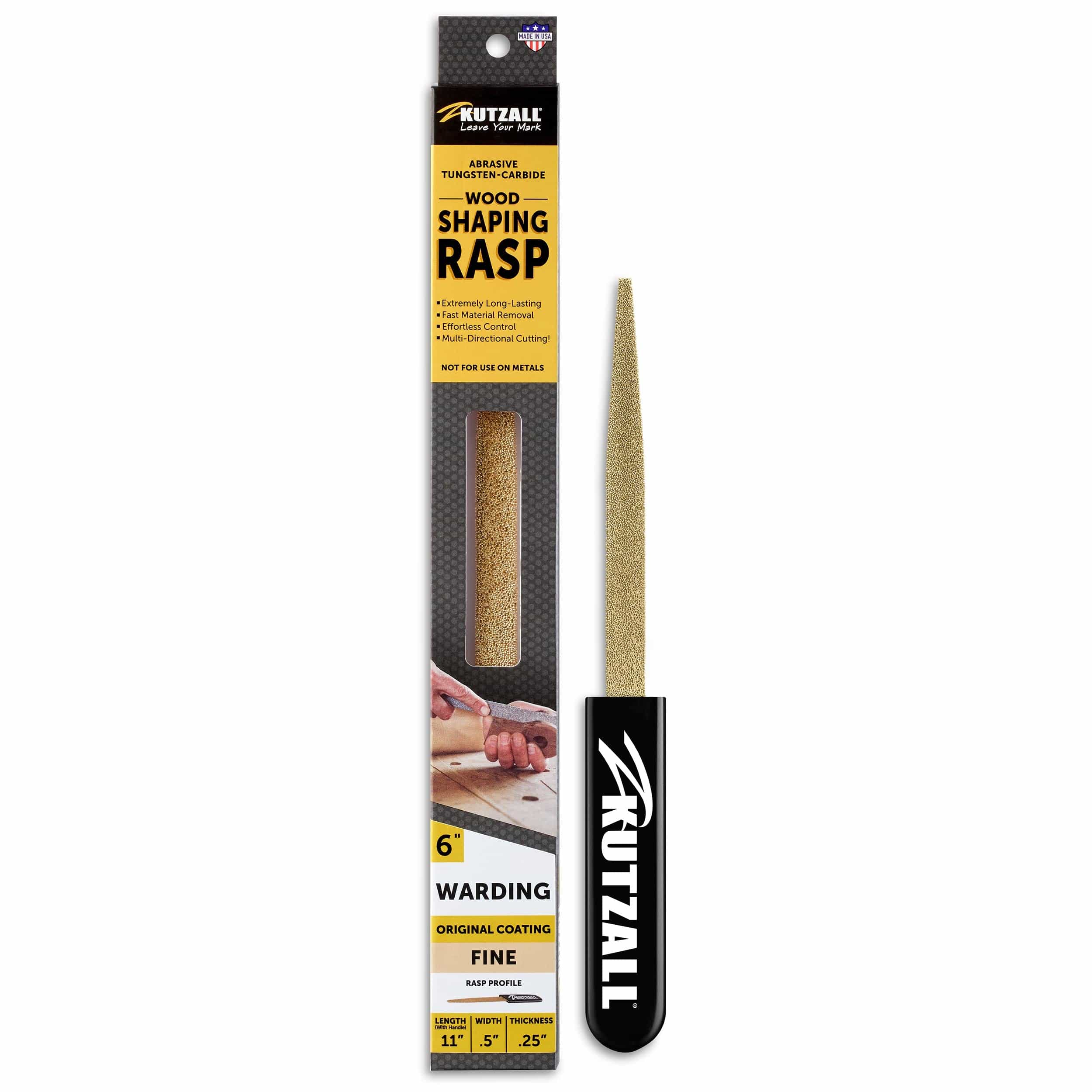 Original Warding Hand Rasp - 6" - Fine - Image 2