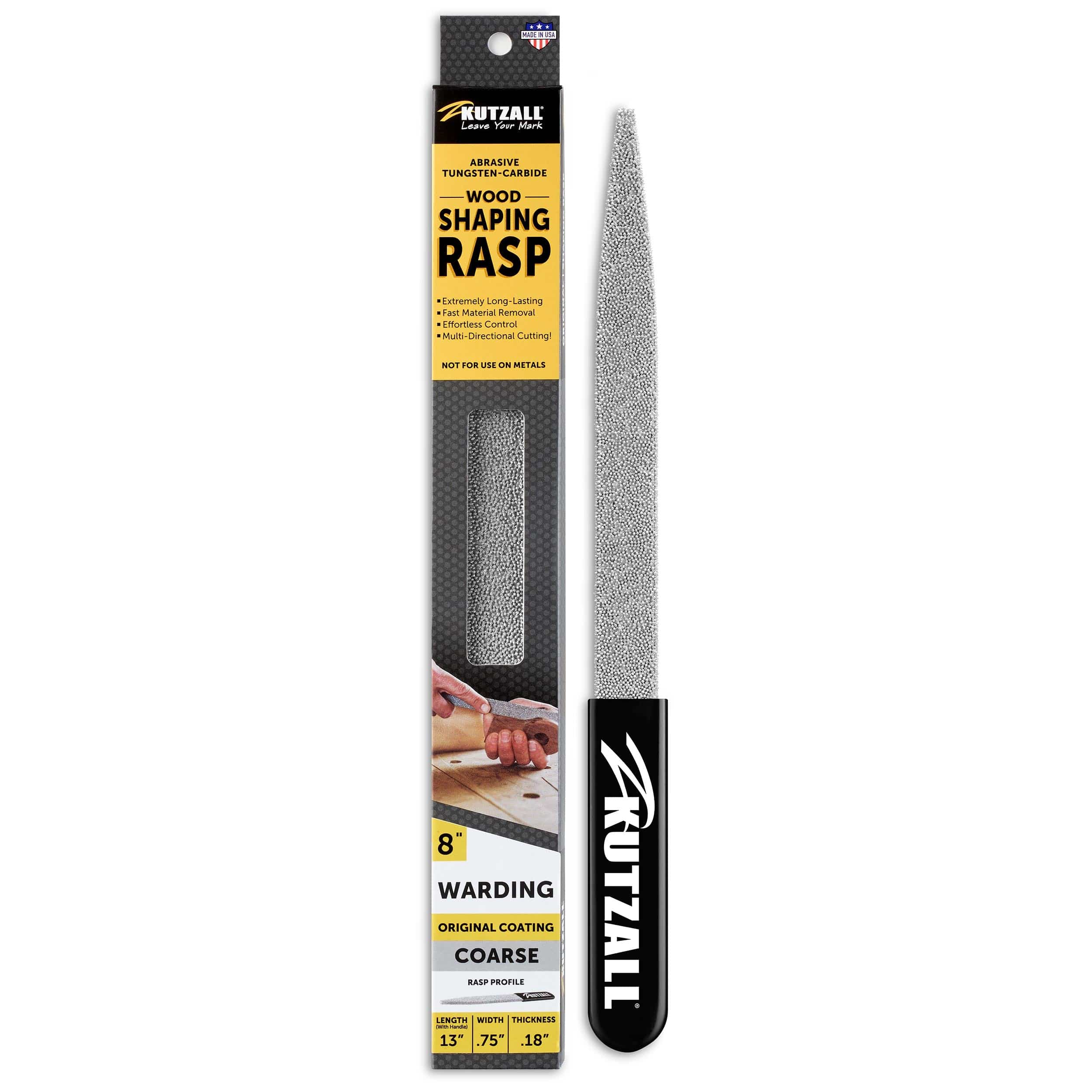 Original Warding Hand Rasp - 8" - Coarse - Image 2