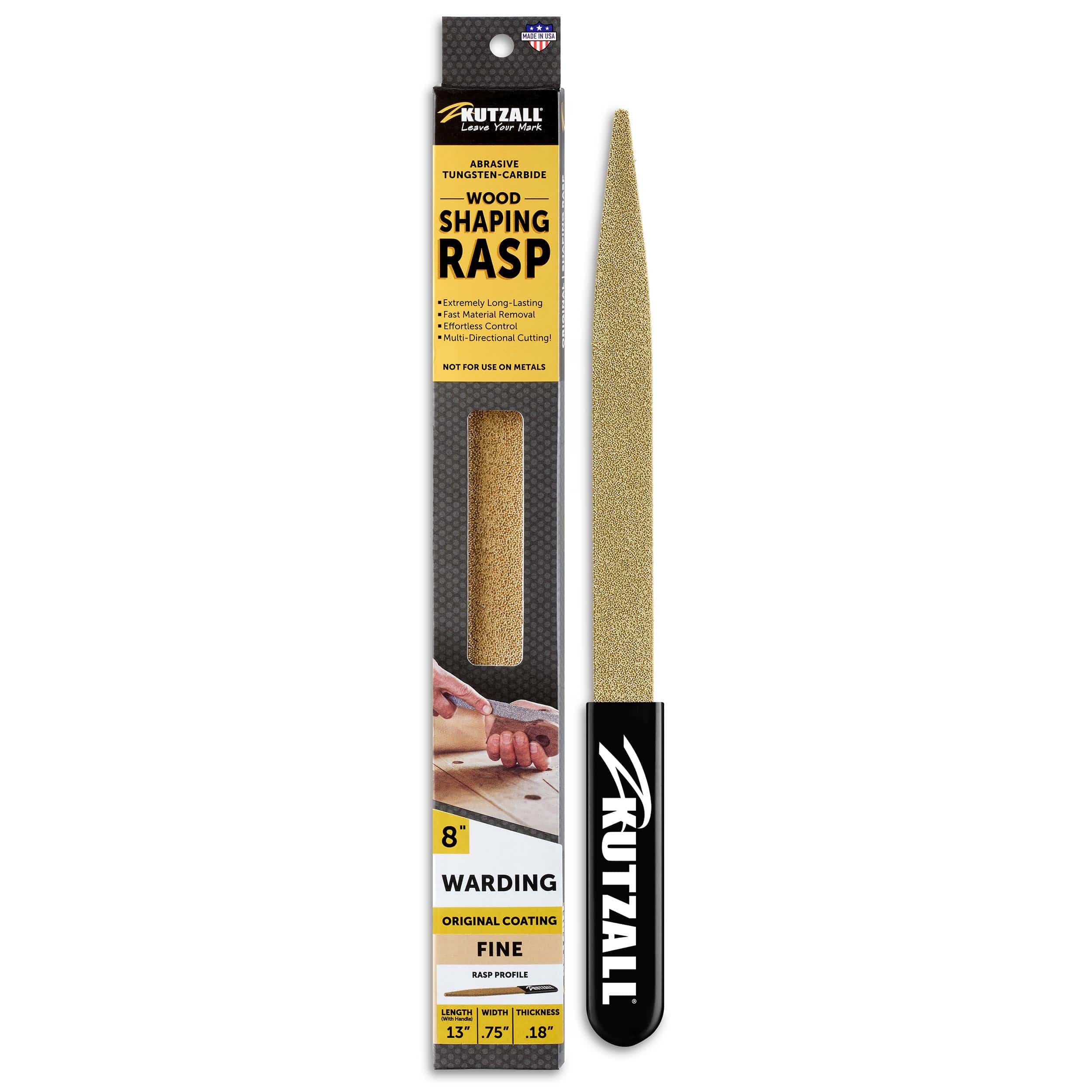 Original Warding Hand Rasp - 8" - Fine - Image 2