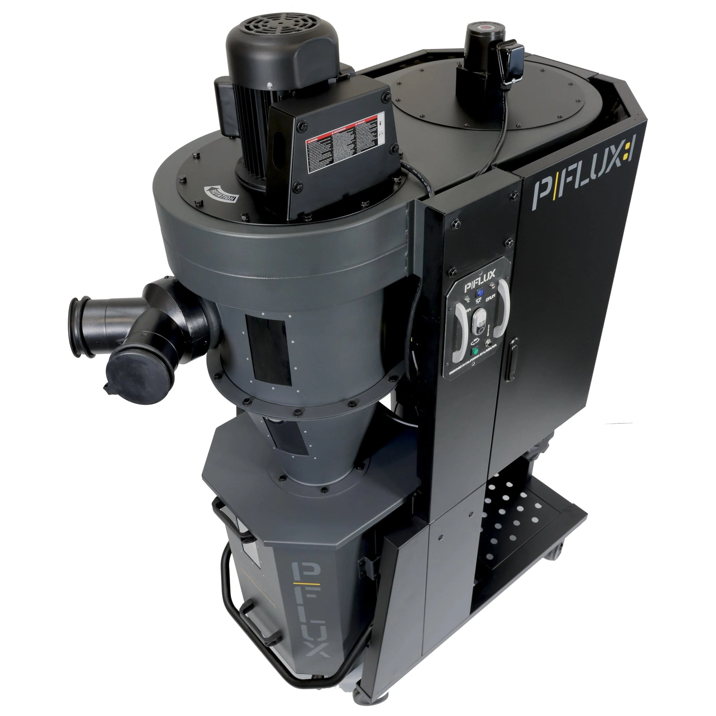 P|FLUX Cyclone HEPA Dust Collector - 1.5 HP - Image 3
