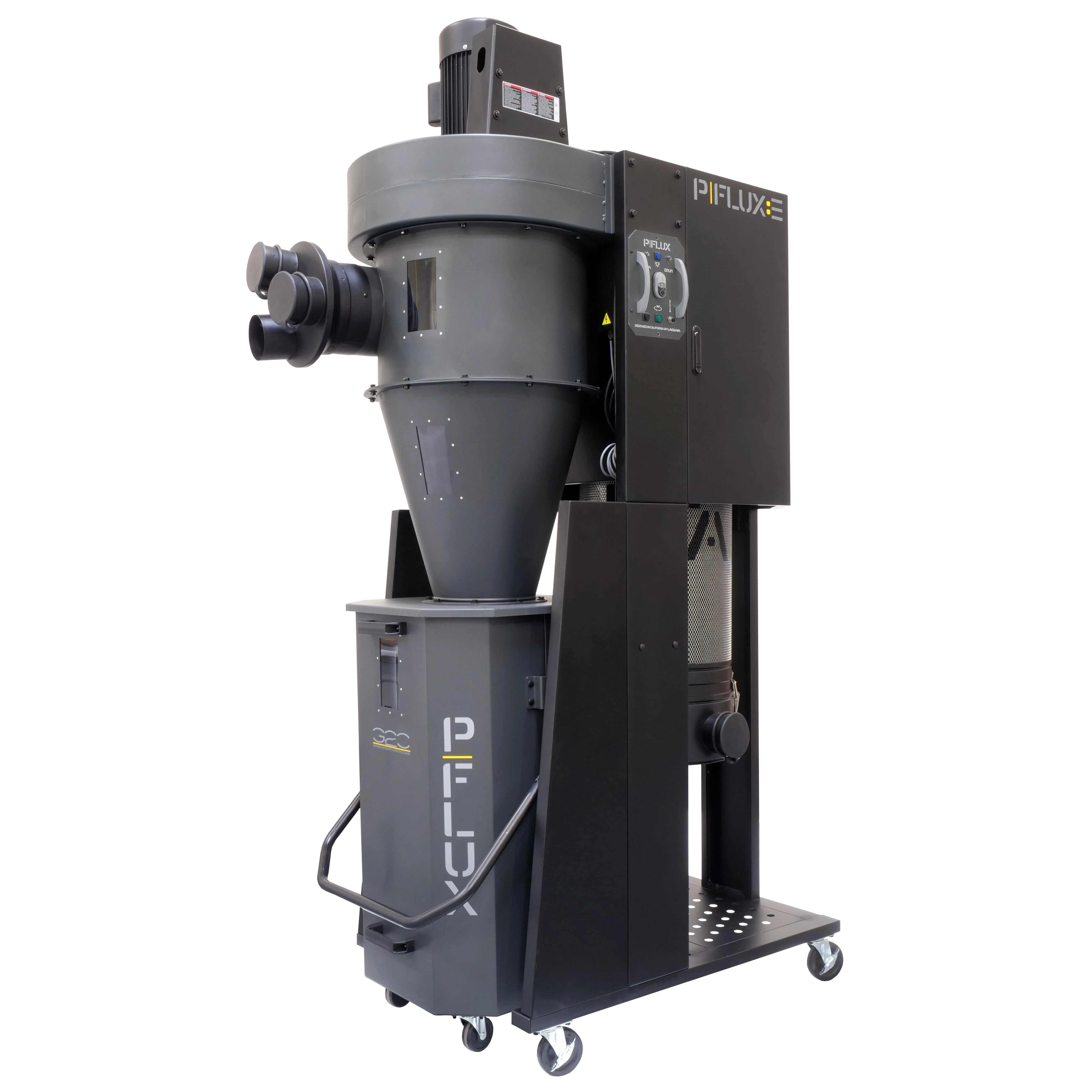 P|FLUX Cyclone HEPA Dust Collector - 3 HP