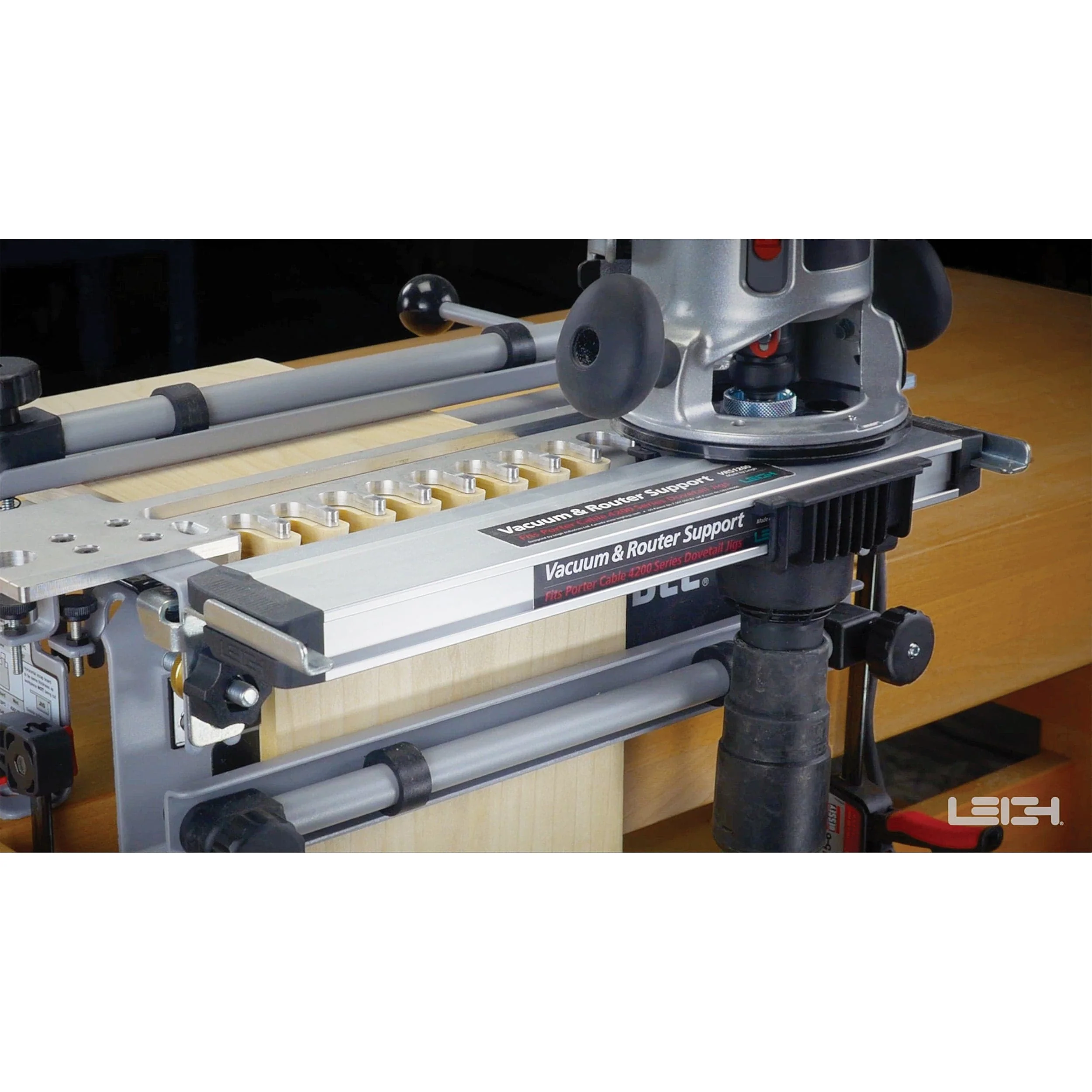 Vacuum and Router Support for PC 4200 Series Dovetail Jigs - Image 3