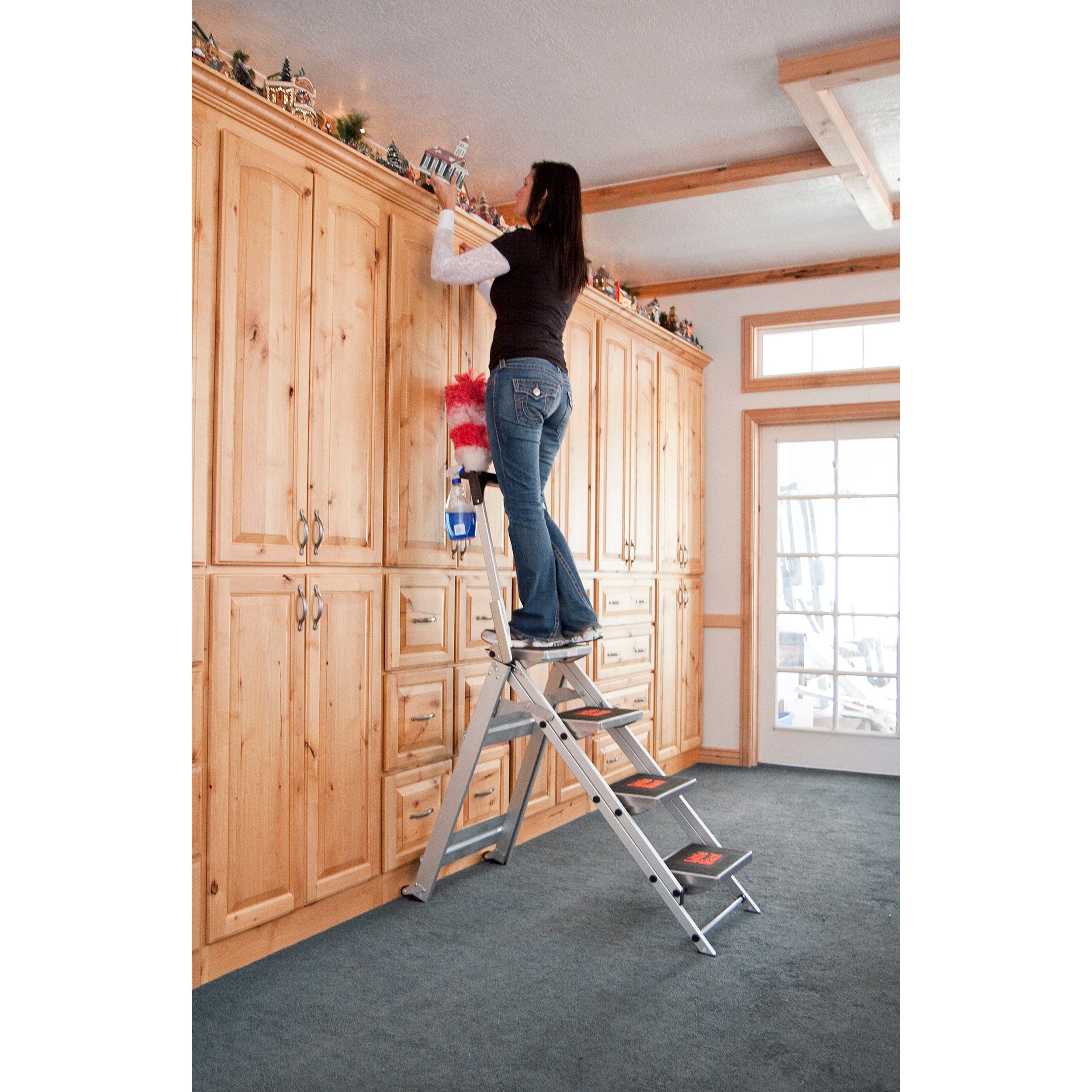 Safety Step Ladder - 4 Step - Image 3