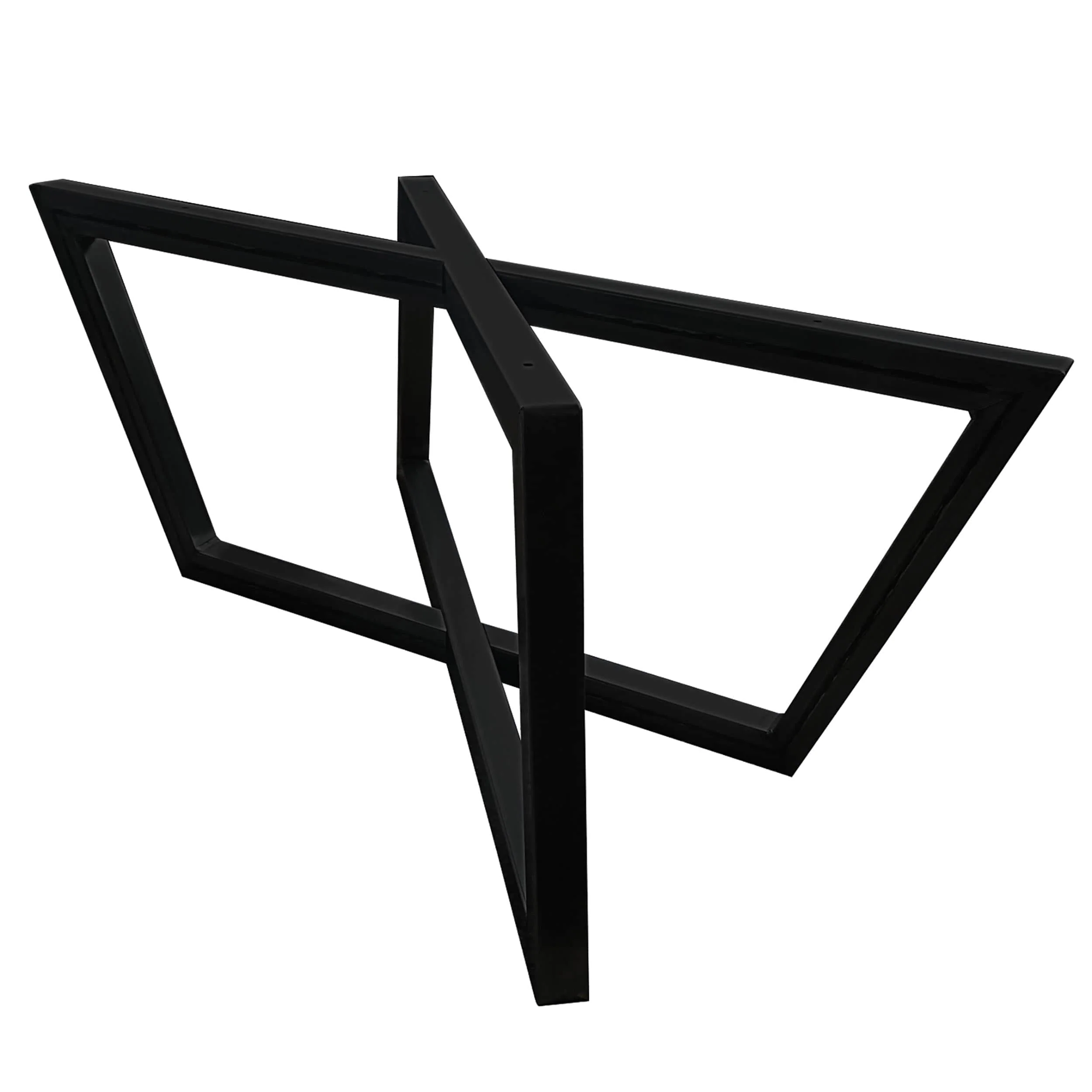 Rhombus Slab Leg Set - 15.5" - High Black - Image 3