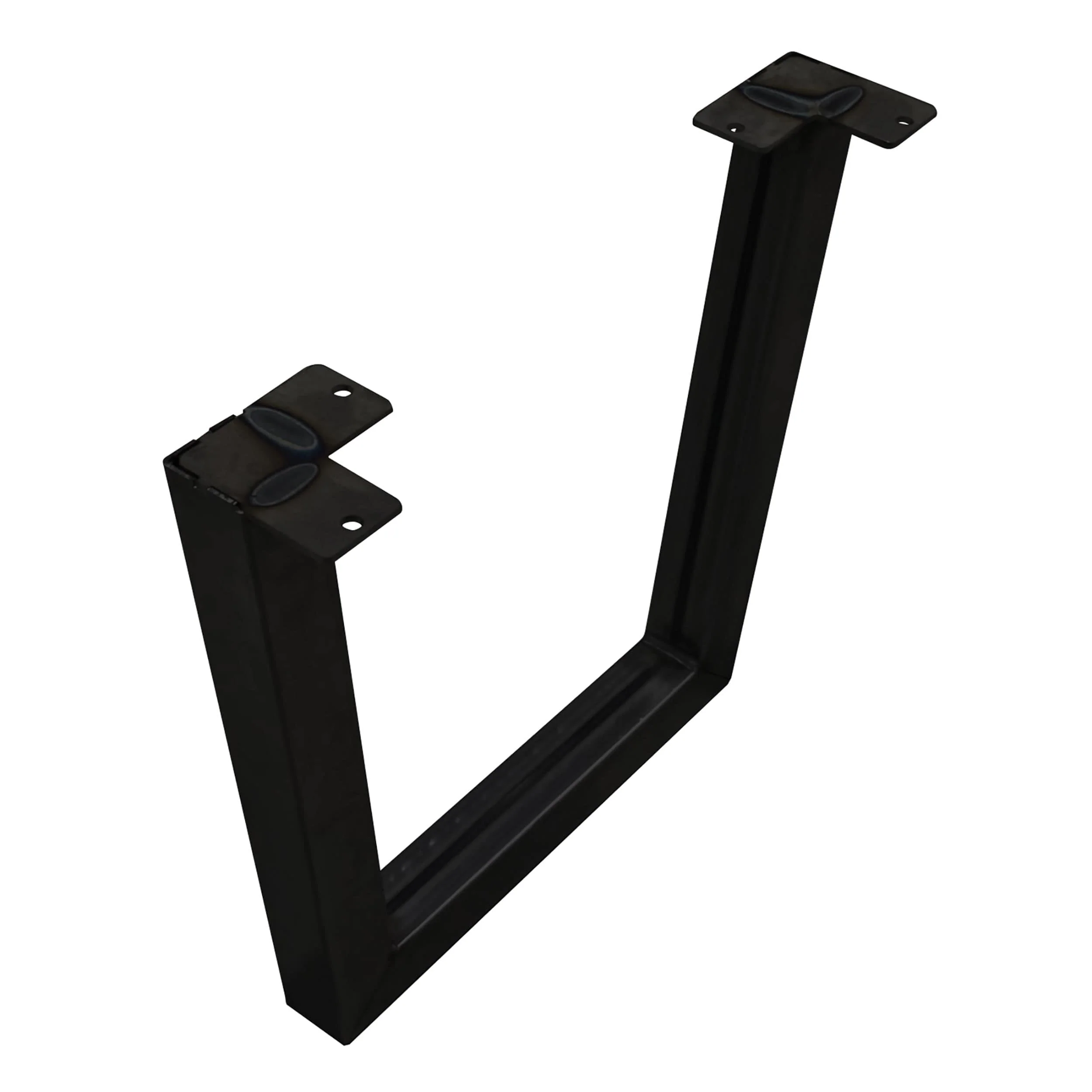"V" Slab Legs 15" High Black Pair - Image 2