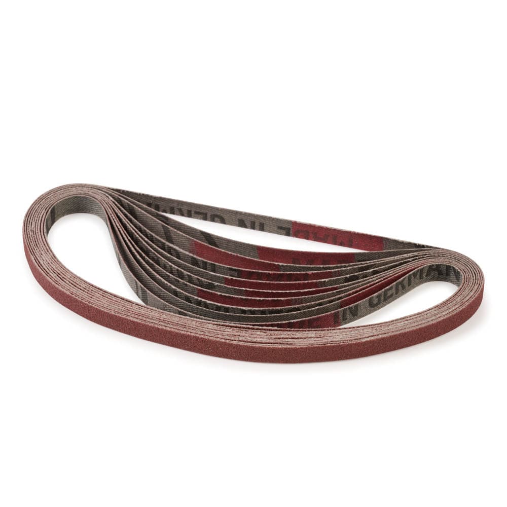Sanding Detailer Replacement Belts - 120 Grit - 1/4" - 10 Pack - Image 2
