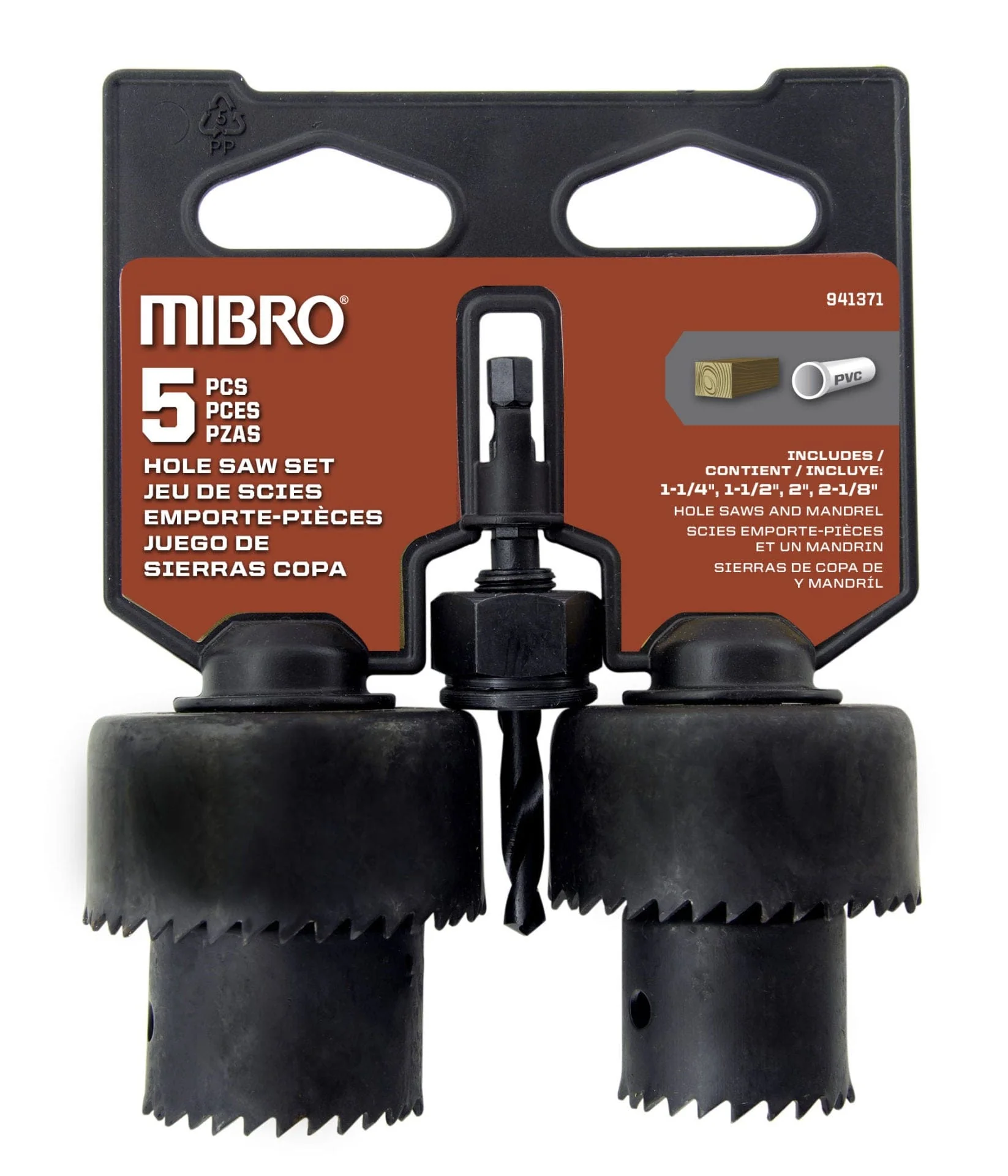 Carbide Grit Hole Saw Set - Image 2