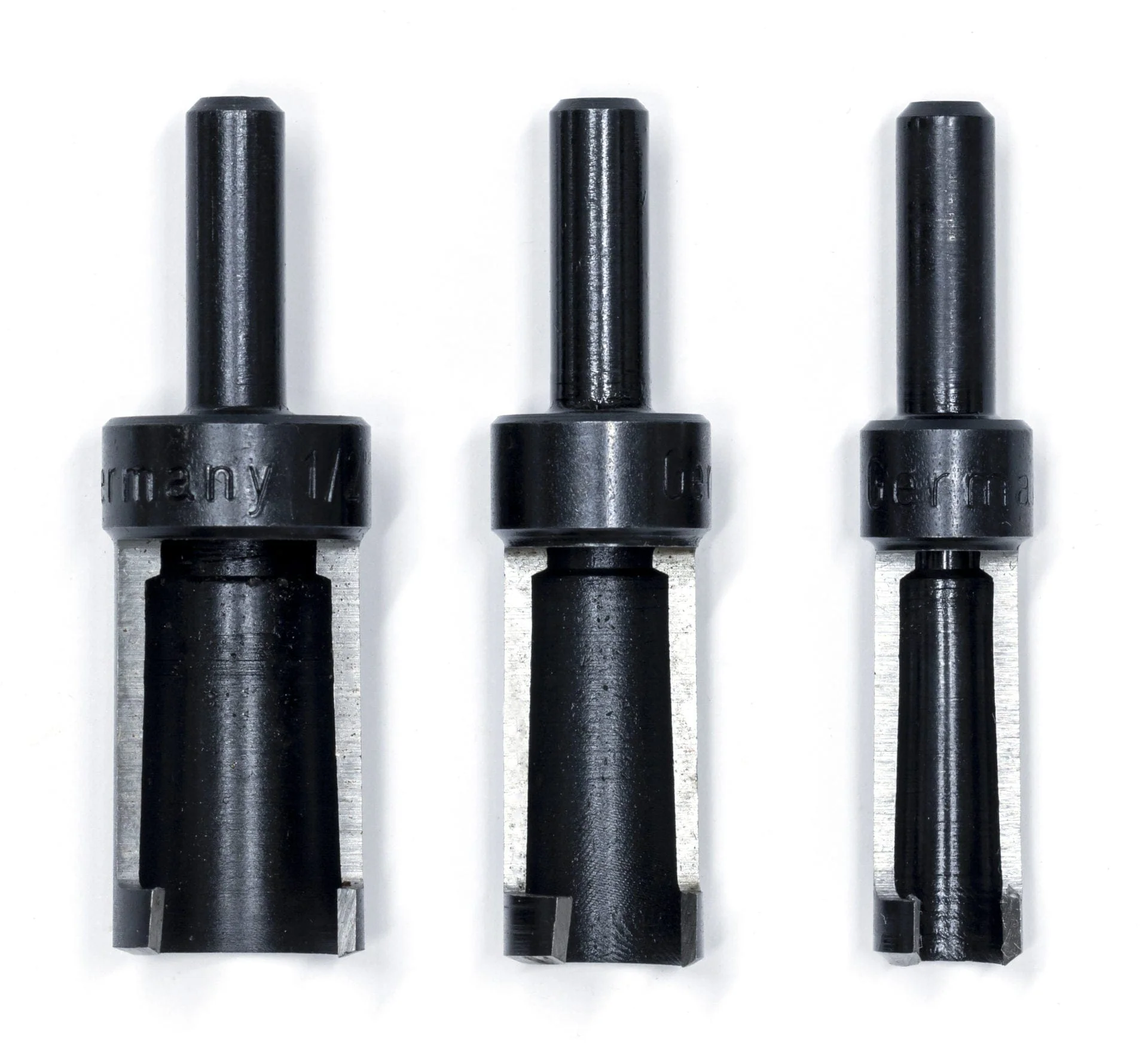 Treated Steel Tapered Plug Cutters Set - Image 3