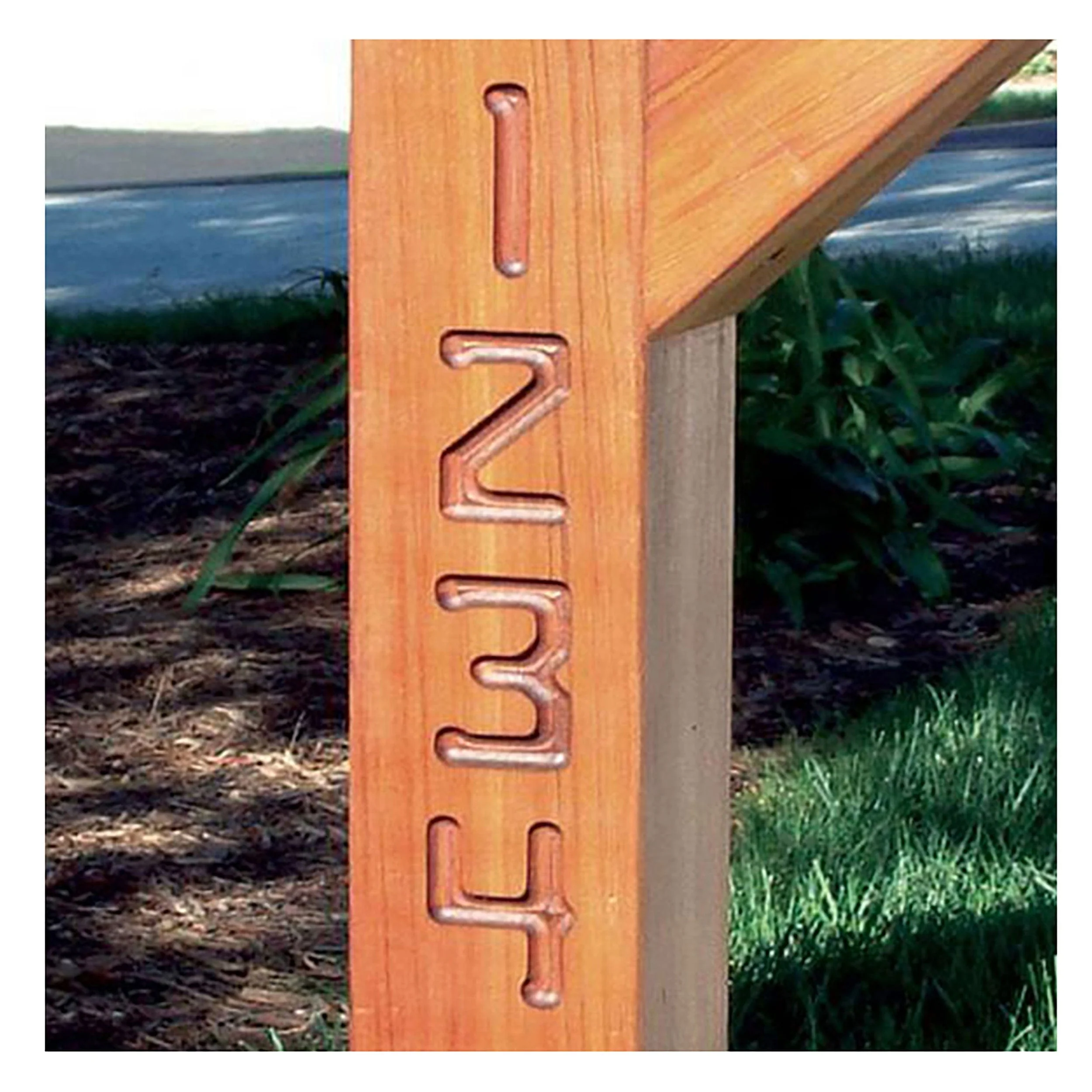 Vertical Number Set for Sign Making Jigs - 1-1/2" and 2-1/2" - Image 2