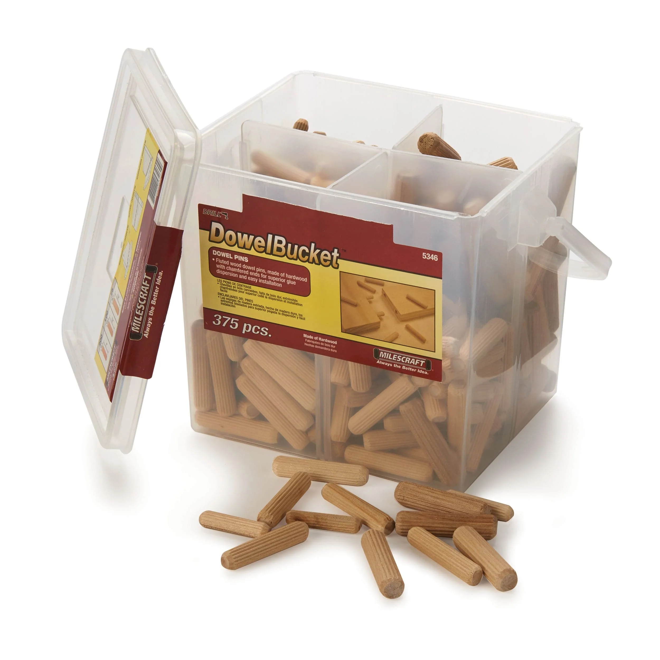Fluted Wooden Dowel Pins - Image 5