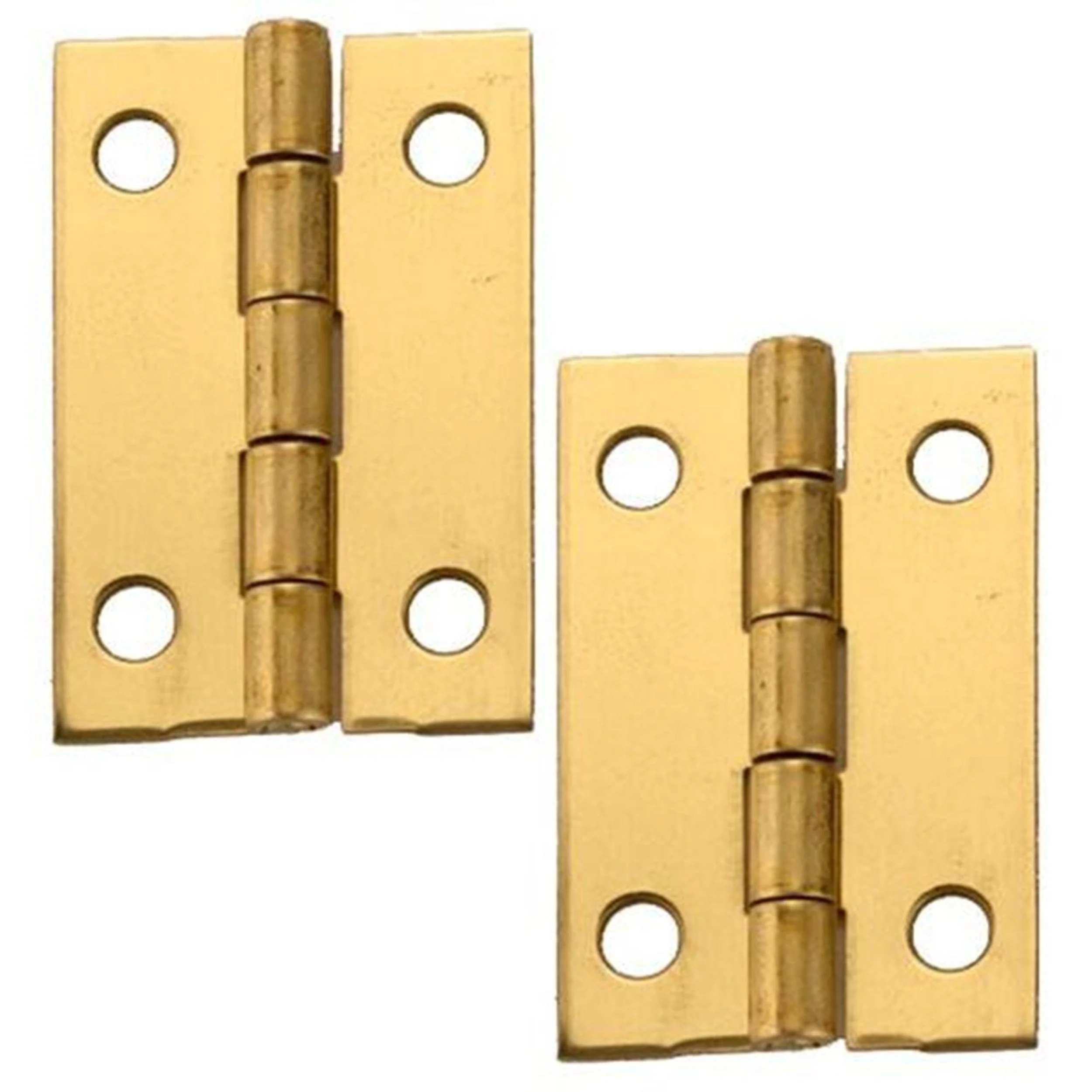 Miniature Hinge Open with Screws - Pair - Image 10