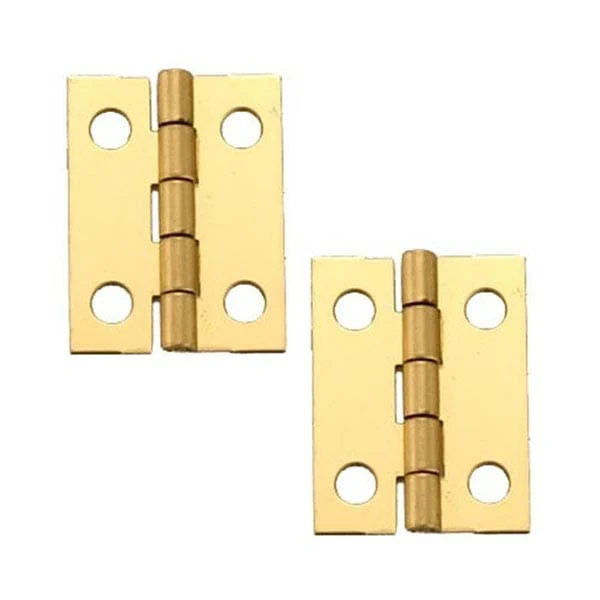 Miniature Hinge Open with Screws - Pair - Image 14