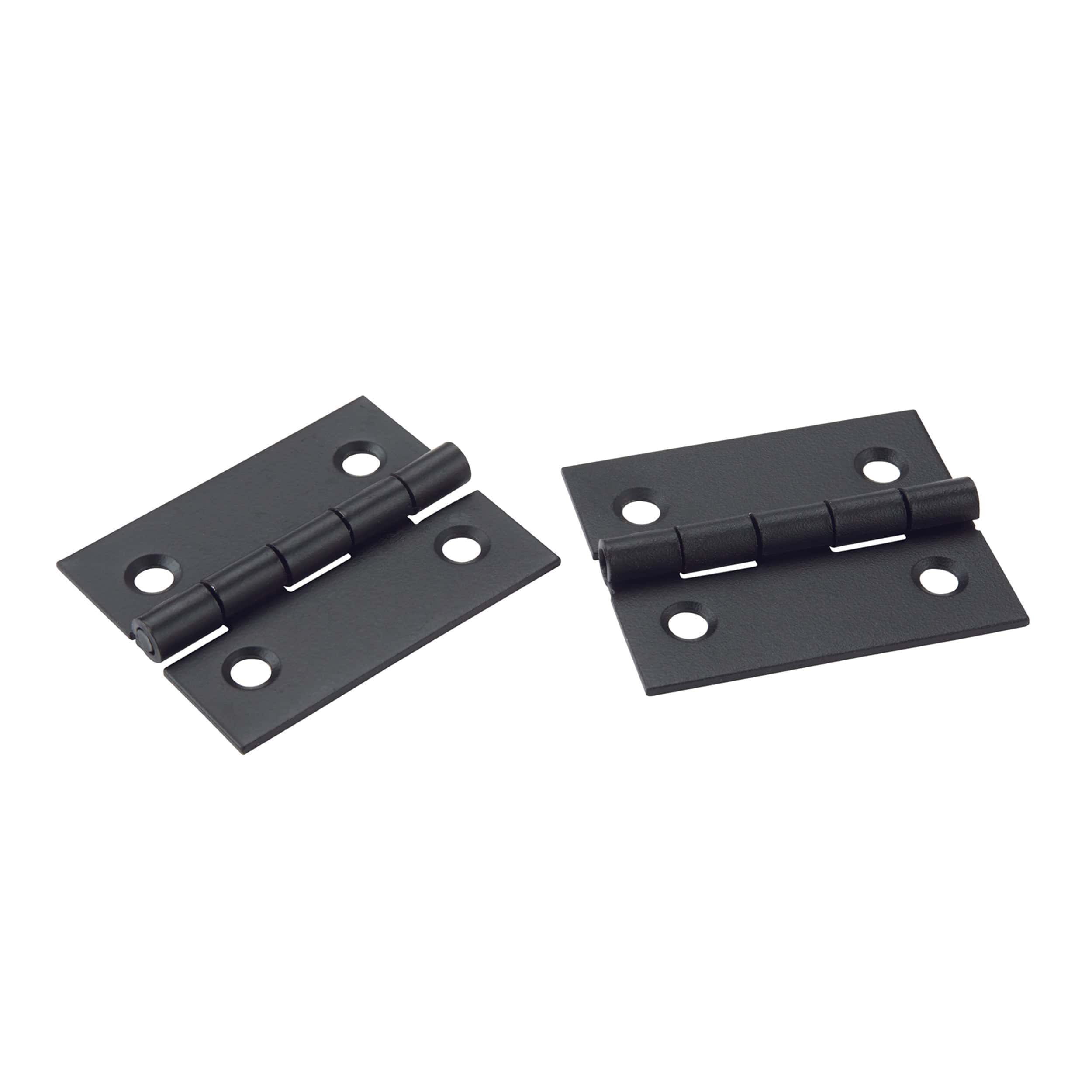 Miniature Hinge Open with Screws - Pair - Image 5