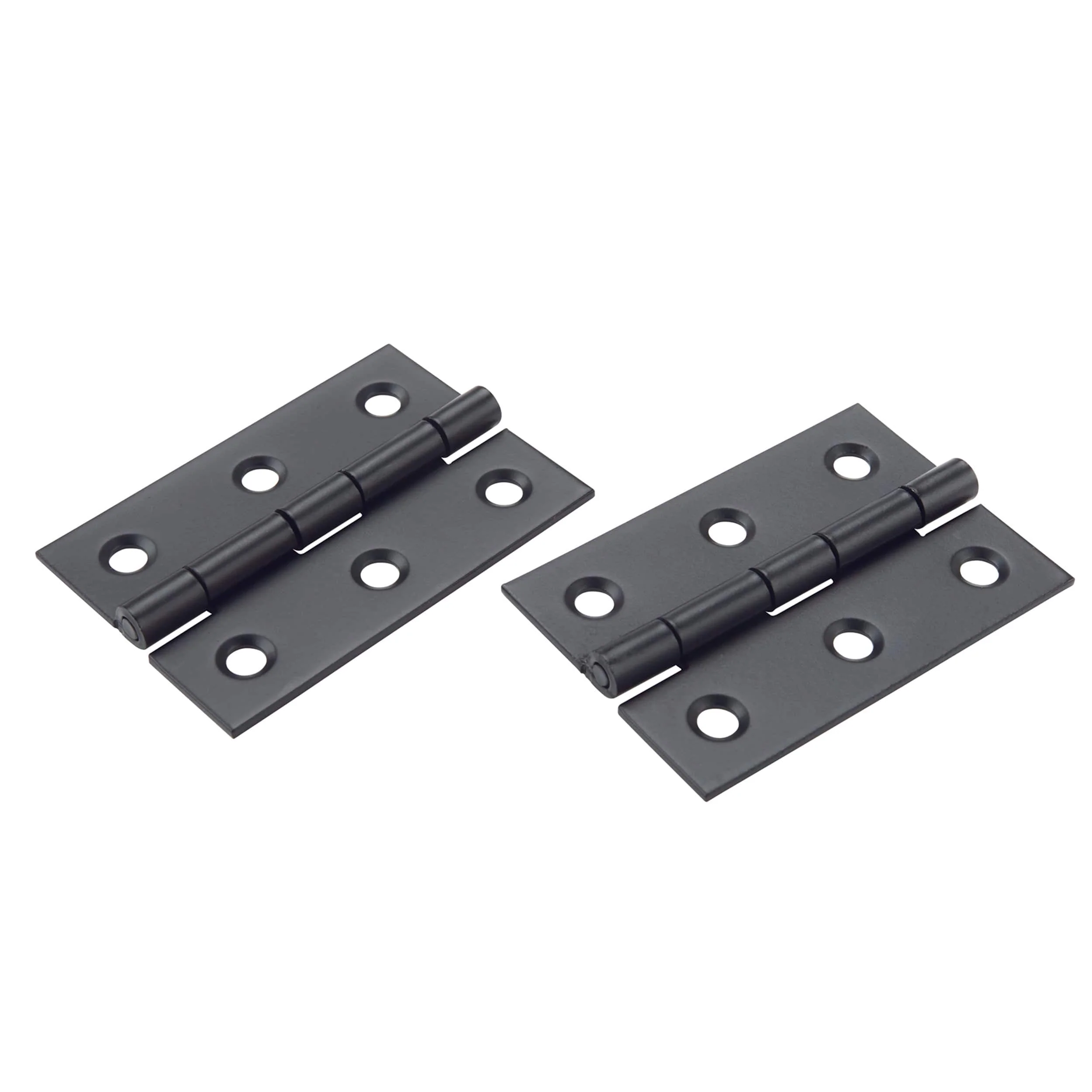 Narrow Hinge - 2" L x 1-3/8" - Open with Screws - Pair
