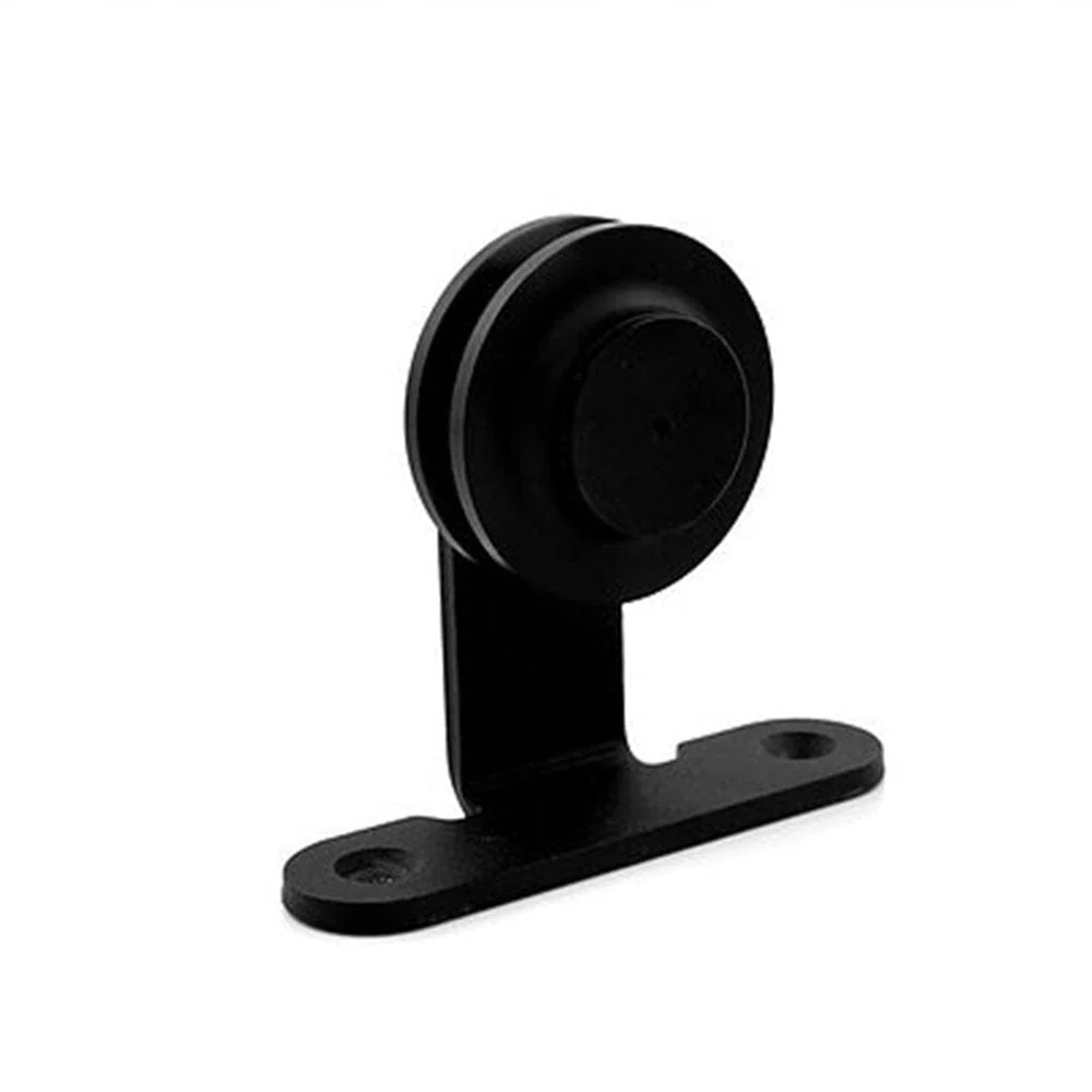 Barn Door Hardware Black Top Mount 6'6" Rail - Image 3