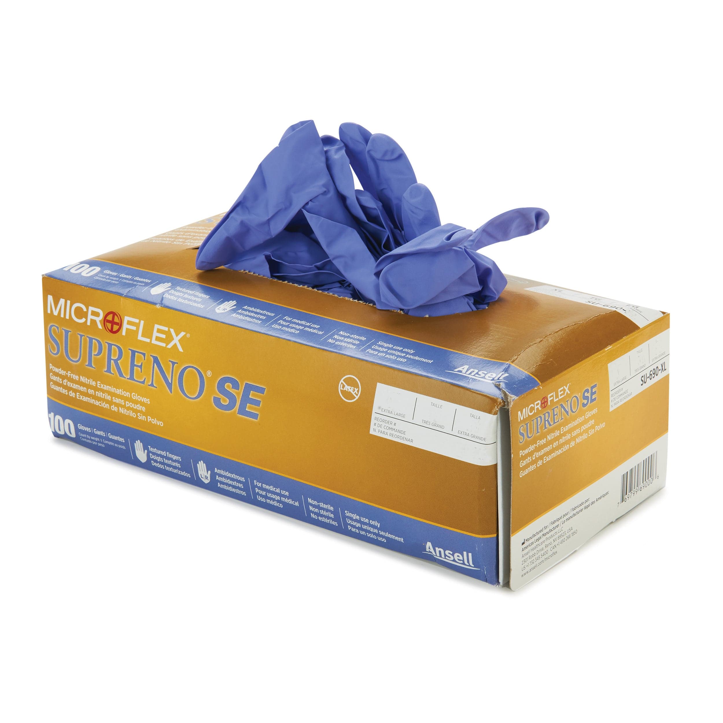 Nitrile Gloves - 5.5 Mil - Extra Large - 100 Pack - Image 3