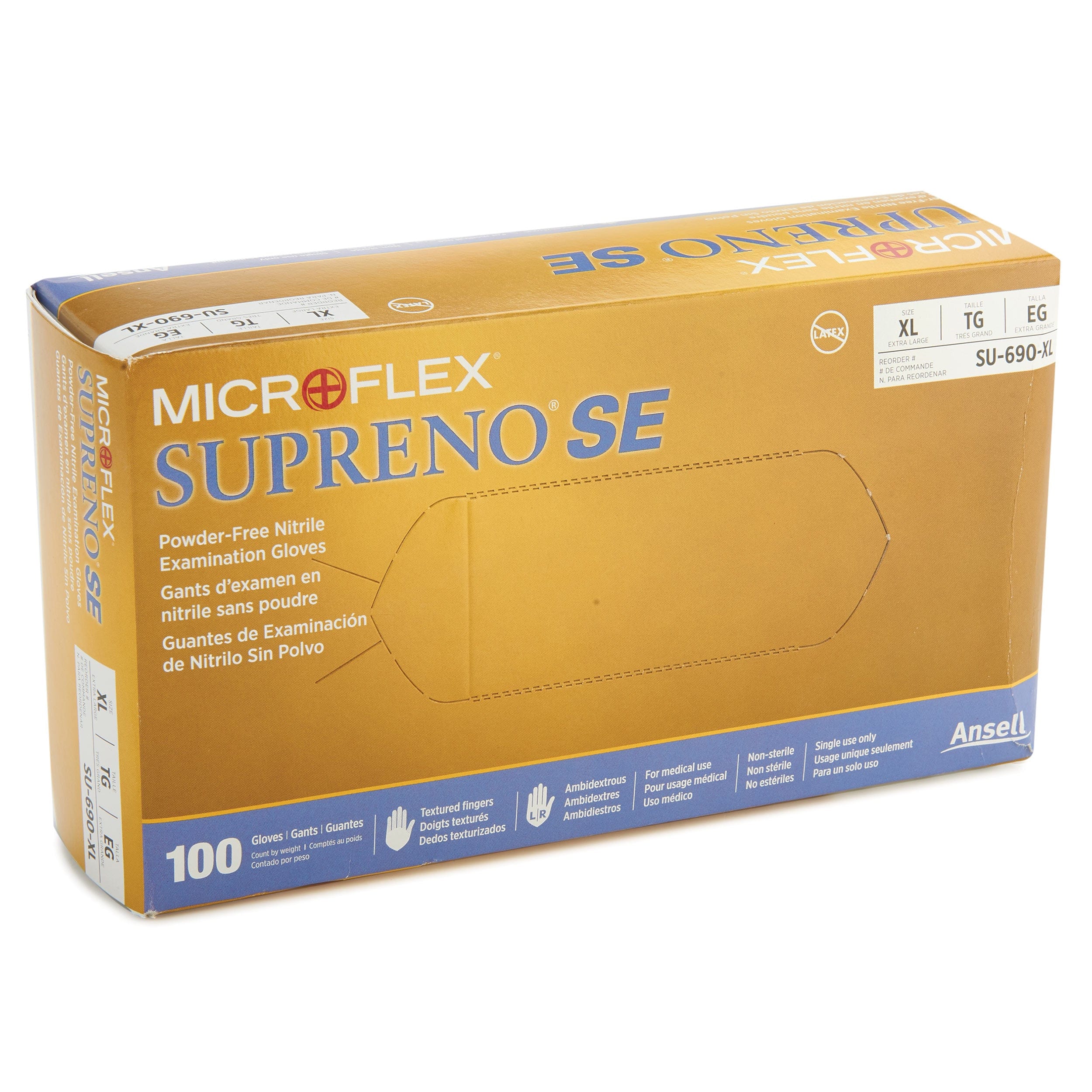 Nitrile Gloves - 5.5 Mil - Extra Large - 100 Pack - Image 4