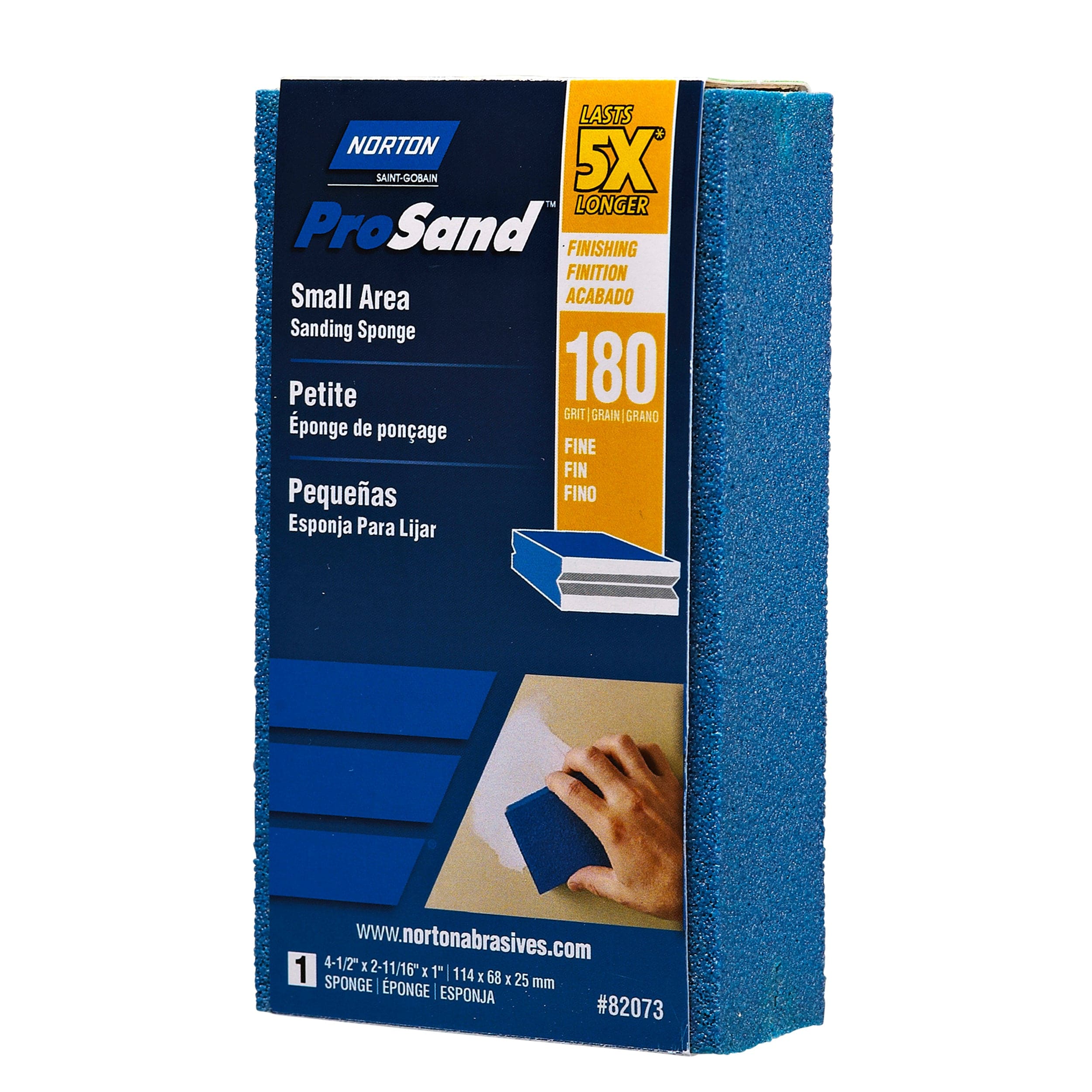 ProSand 5X Small Area Sanding Sponge - 2-11/16" x 4-1/2" - Image 3