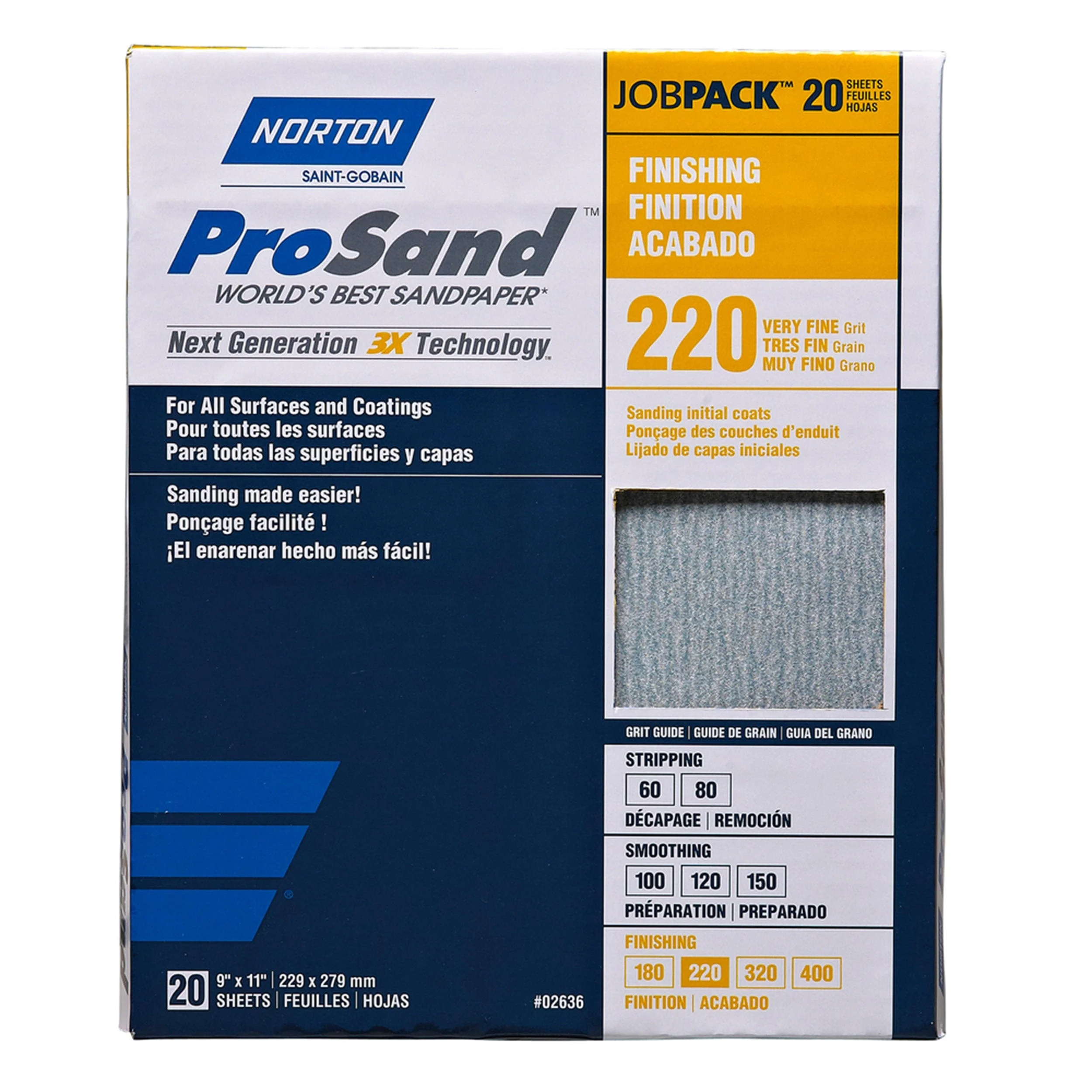 ProSand 3X Sanding Sheets - 9" x 11" - Image 16