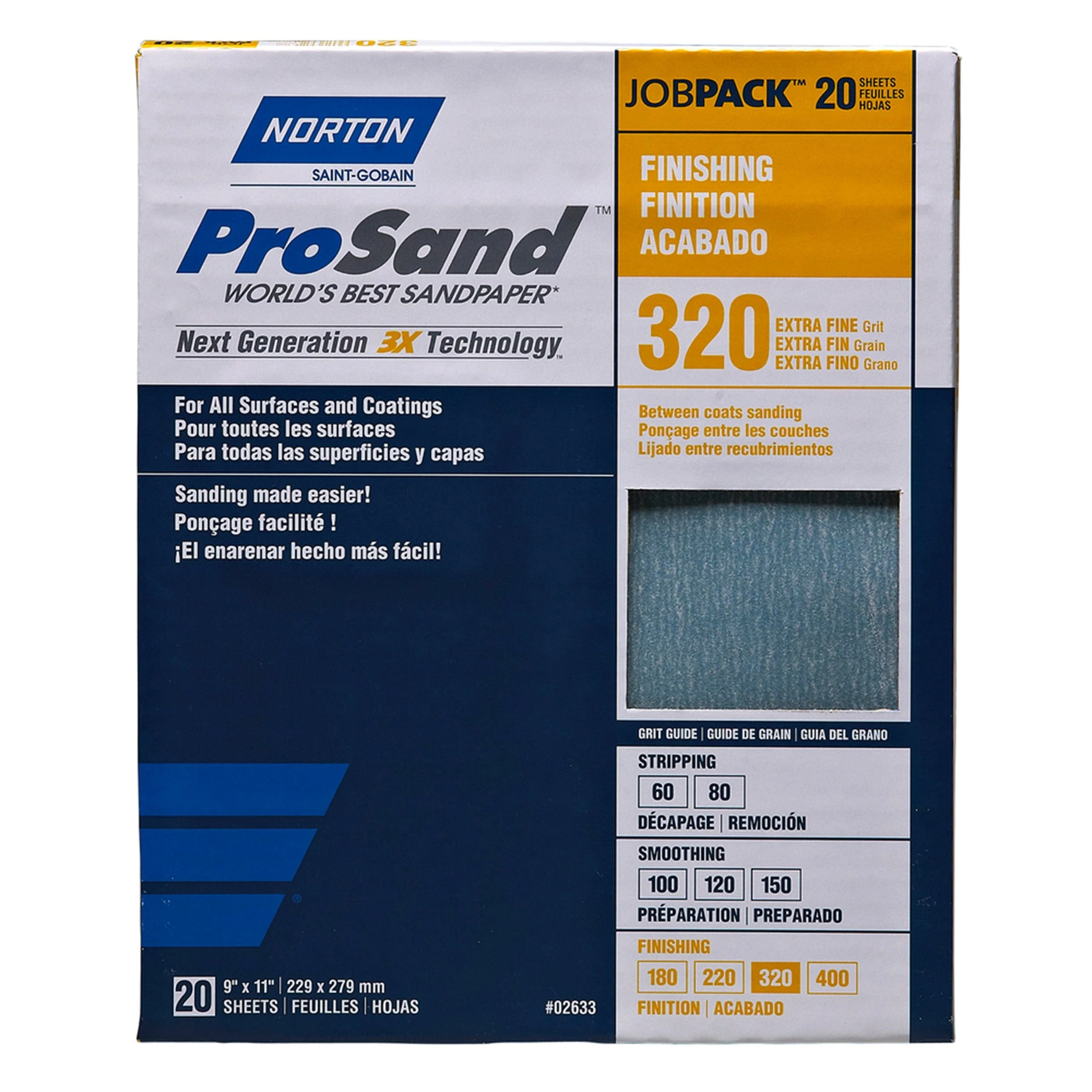 ProSand 3X Sanding Sheets - 9" x 11" - Image 19