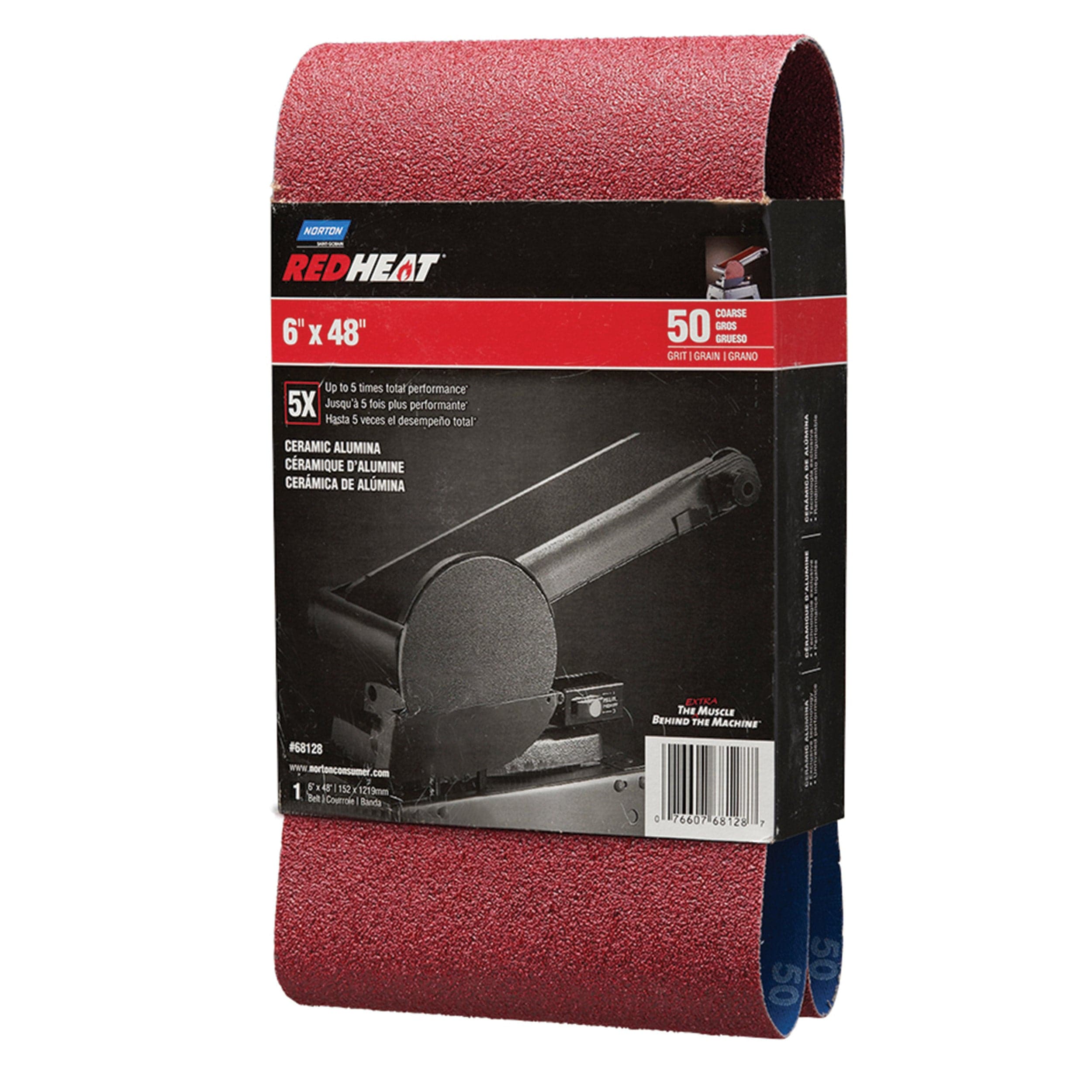 Redheat Ceramic Sanding Belt - Image 2