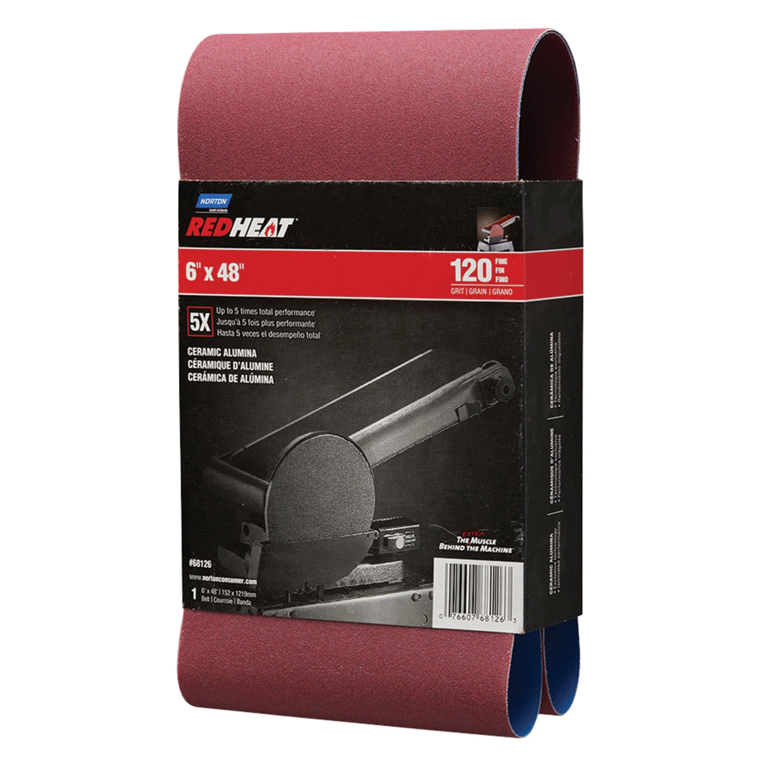Redheat Ceramic Sanding Belt - Image 4