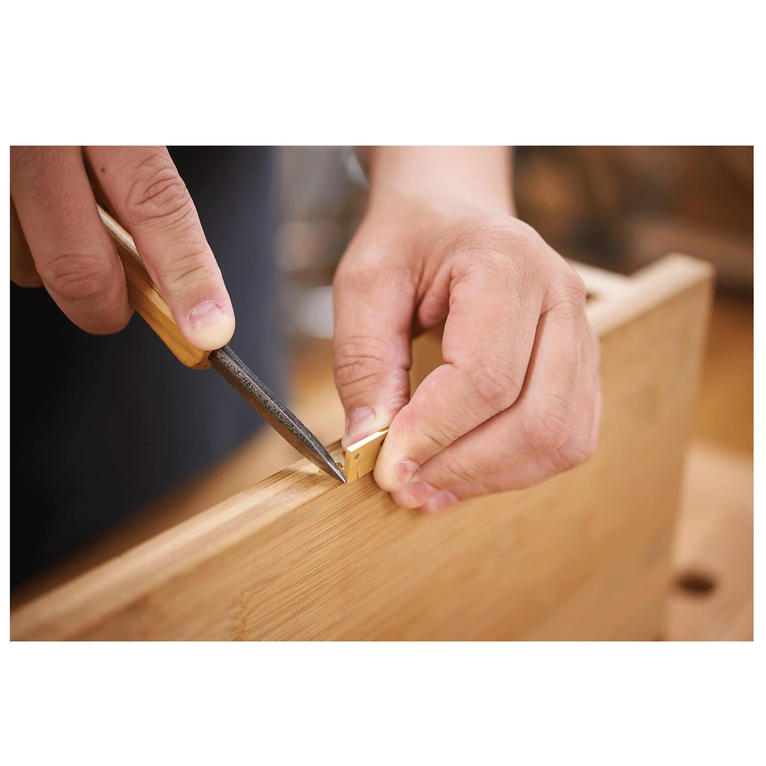 Japan Woodworker Blue Steel Shop Knife - Image 4