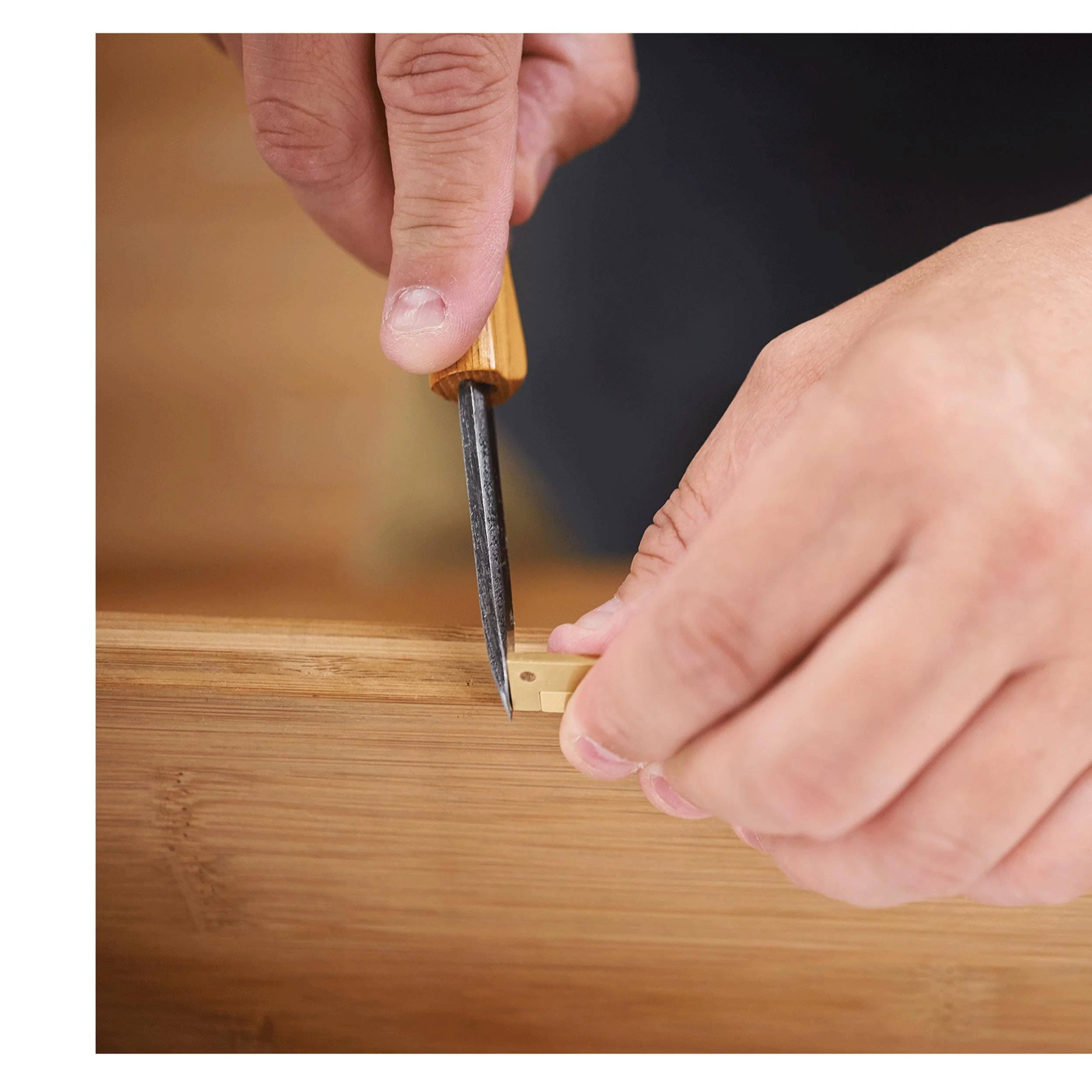 Japan Woodworker Blue Steel Shop Knife - Image 5
