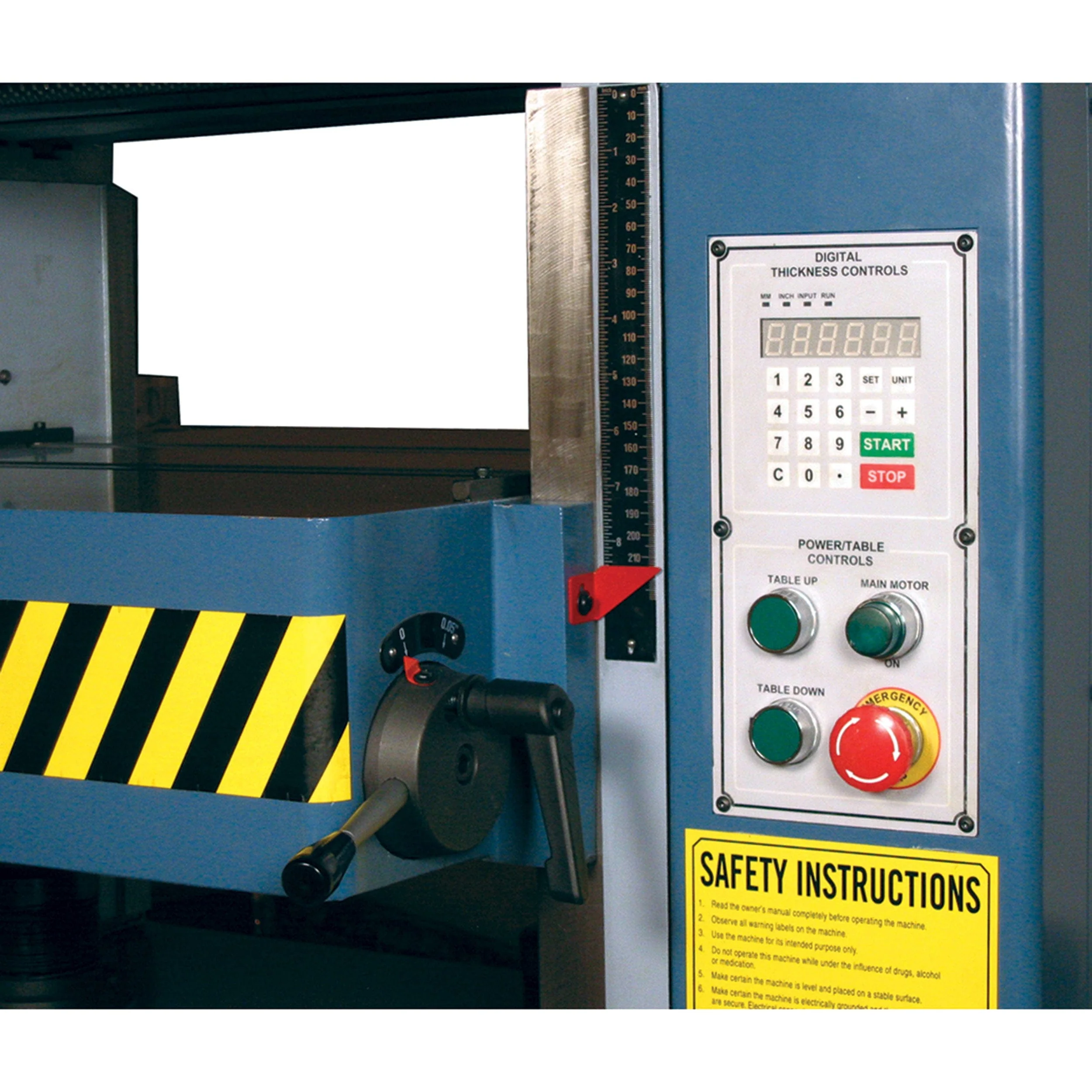 25” Planer with HCX Cutterhead 15HP 3Ph - Image 4