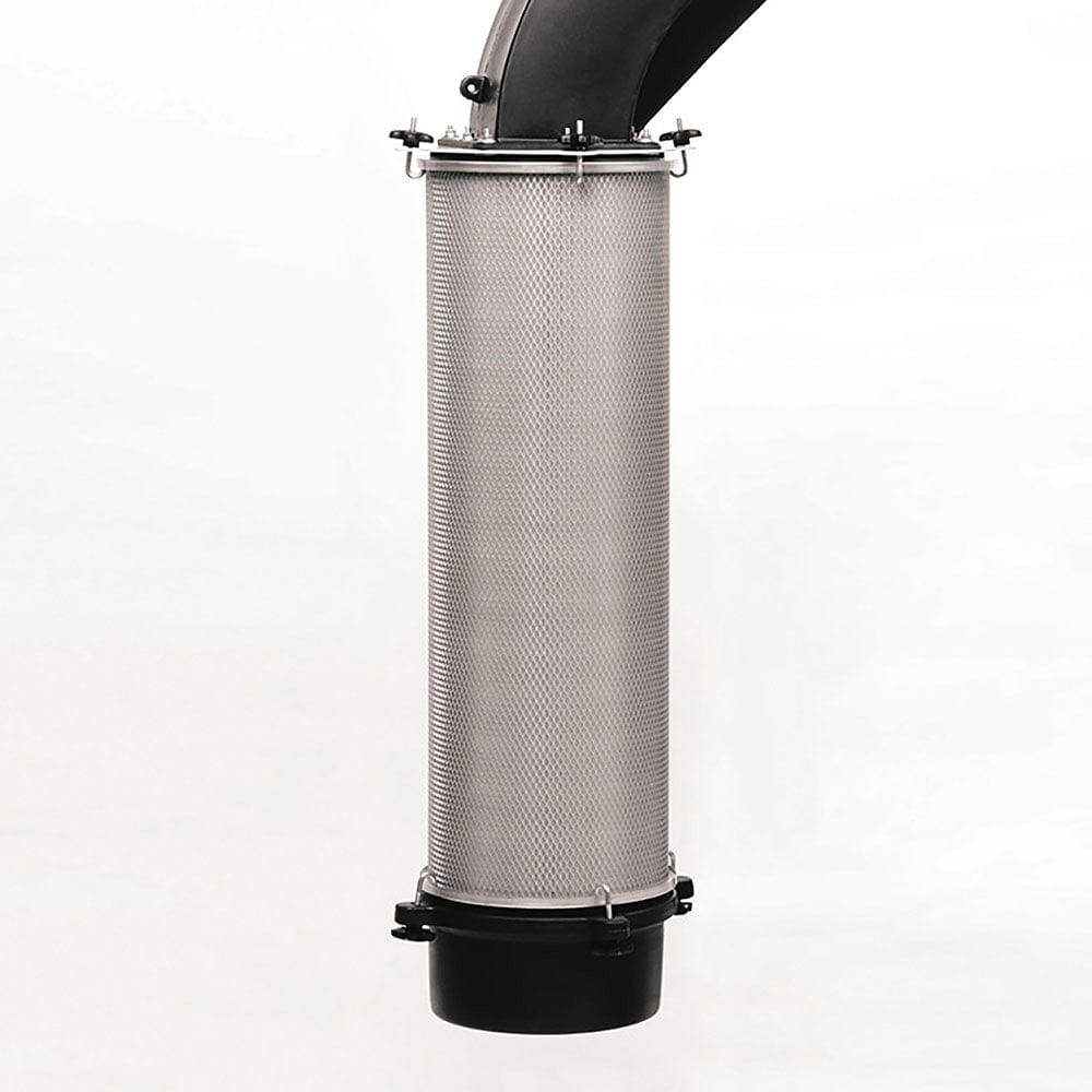 V-System 3000 35-Gallon Cyclone Dust Collector with Wall Mount - HEPA GFM - 3 HP 1 Ph 230V - Image 4