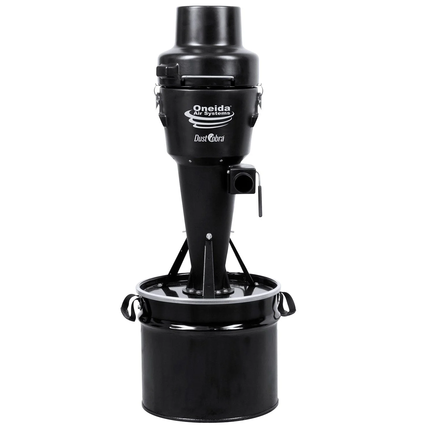 Dust Cobra High-Pressure Full-Unit HEPA Cyclone Dust Collector - 17 Gallon