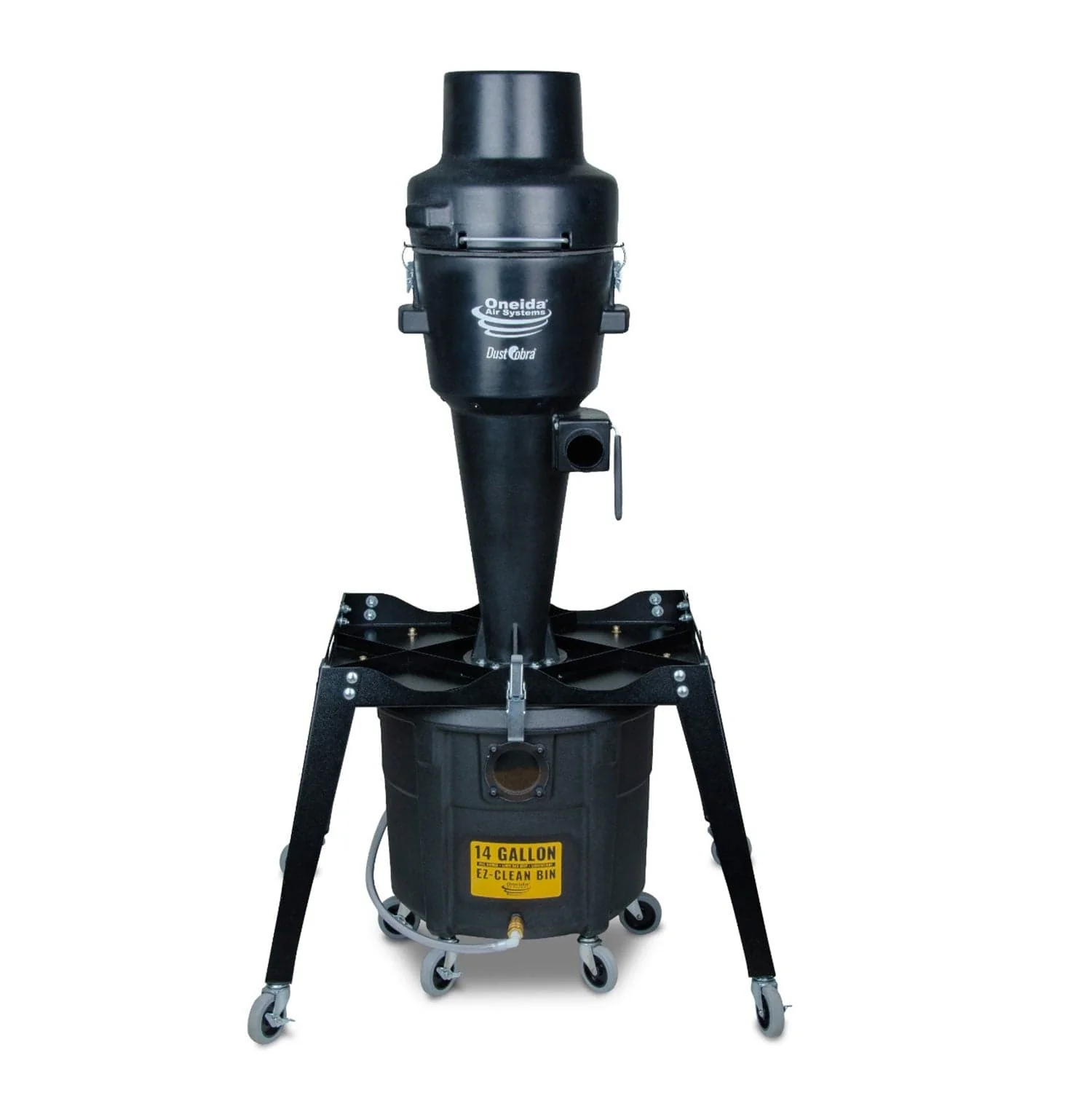 Industrial Dust Cobra High-Pressure 14 Gal. Portable Freestanding HEPA Cyclone Dust Collector - Image 2