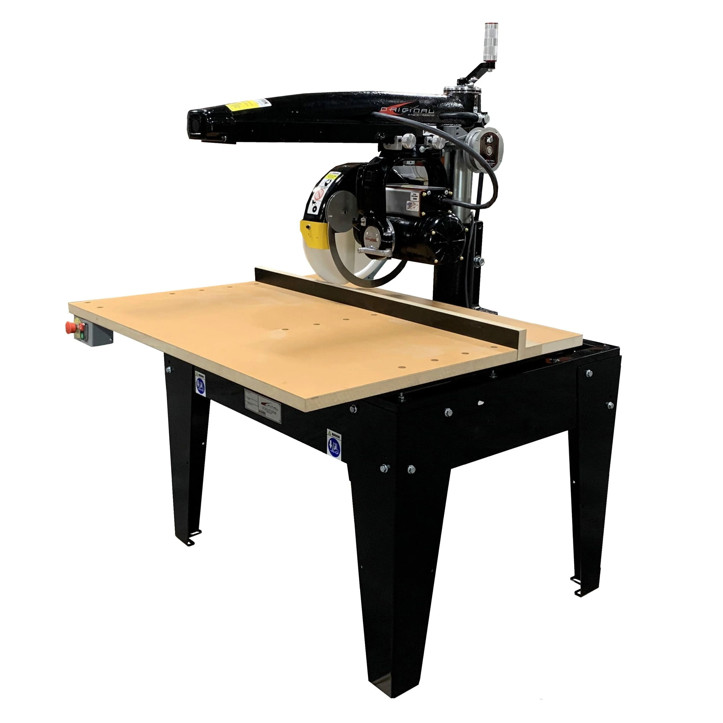 Radial Arm Saw with 16" Blade and Crosscut - 5 HP 3 PH 208/230V